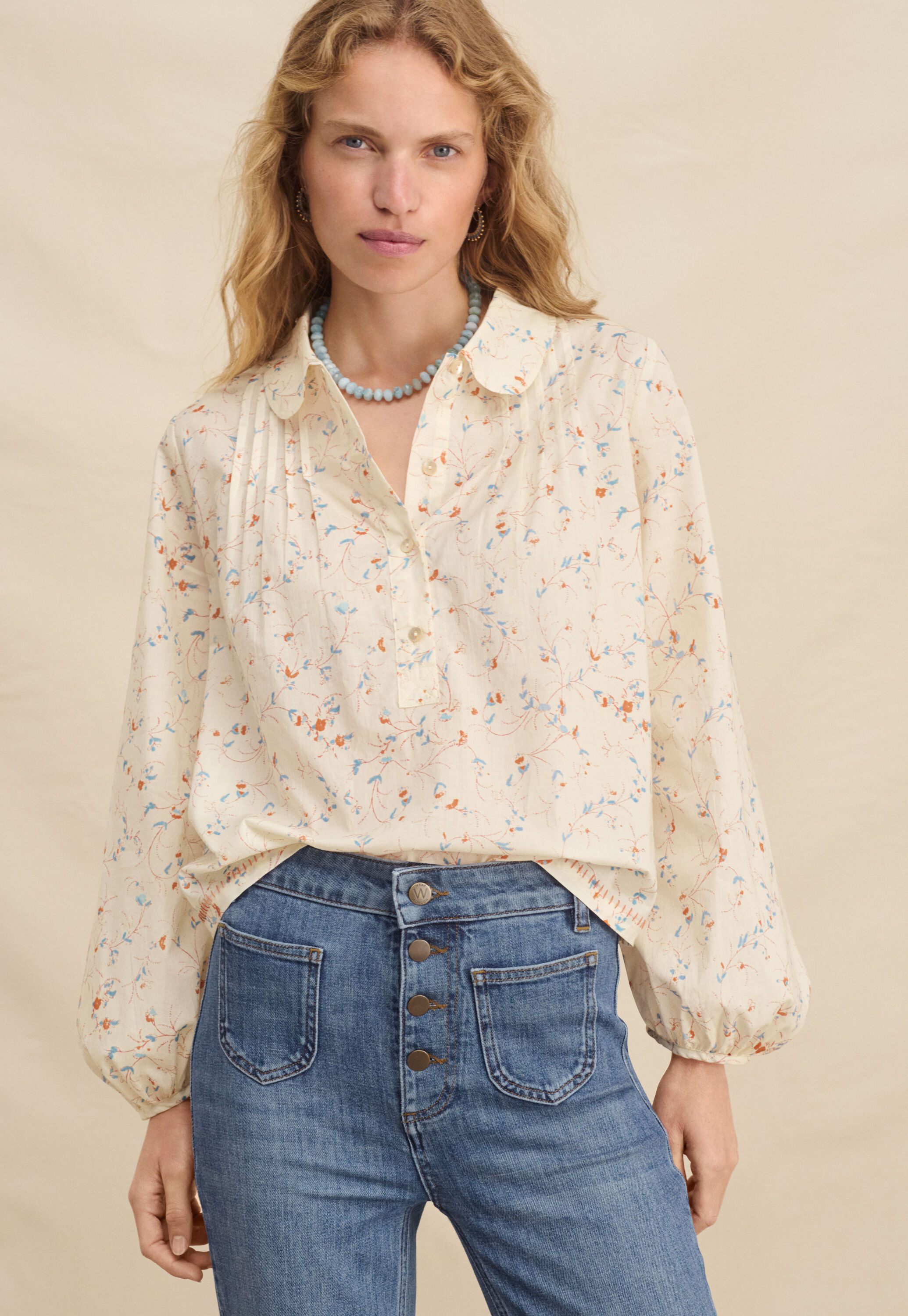 Embroidered blouse