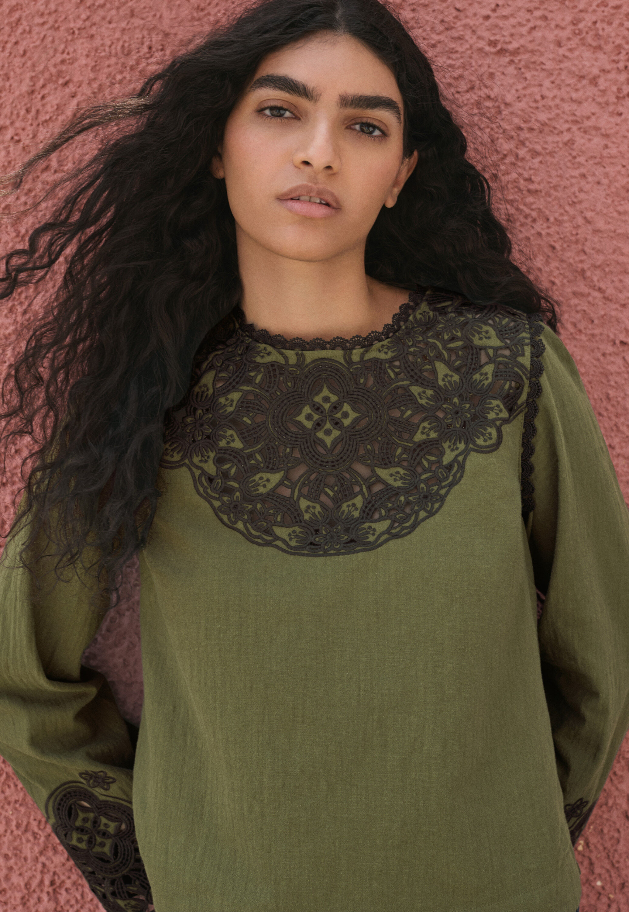 Embroidered blouse