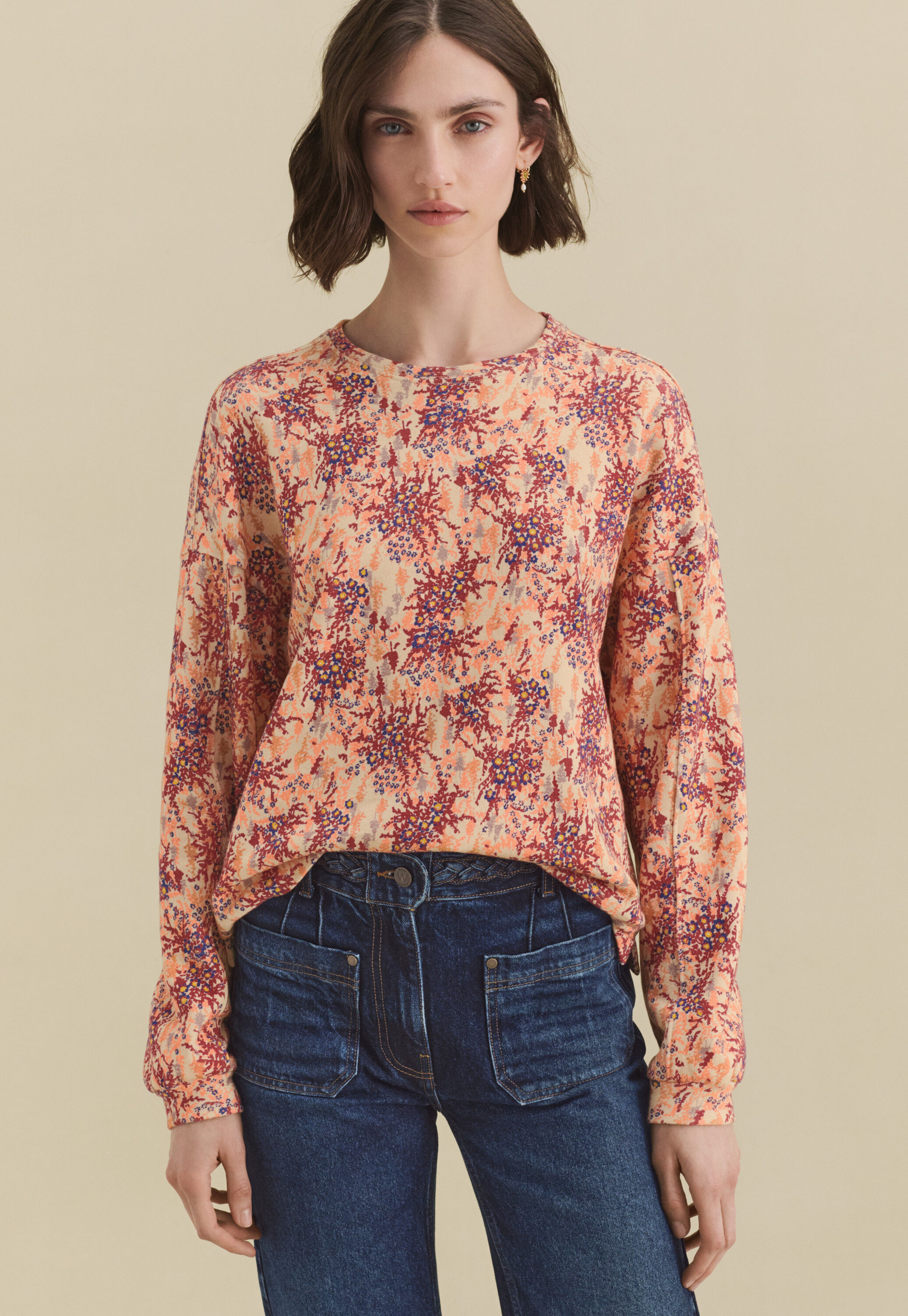 Printed sweatshirt