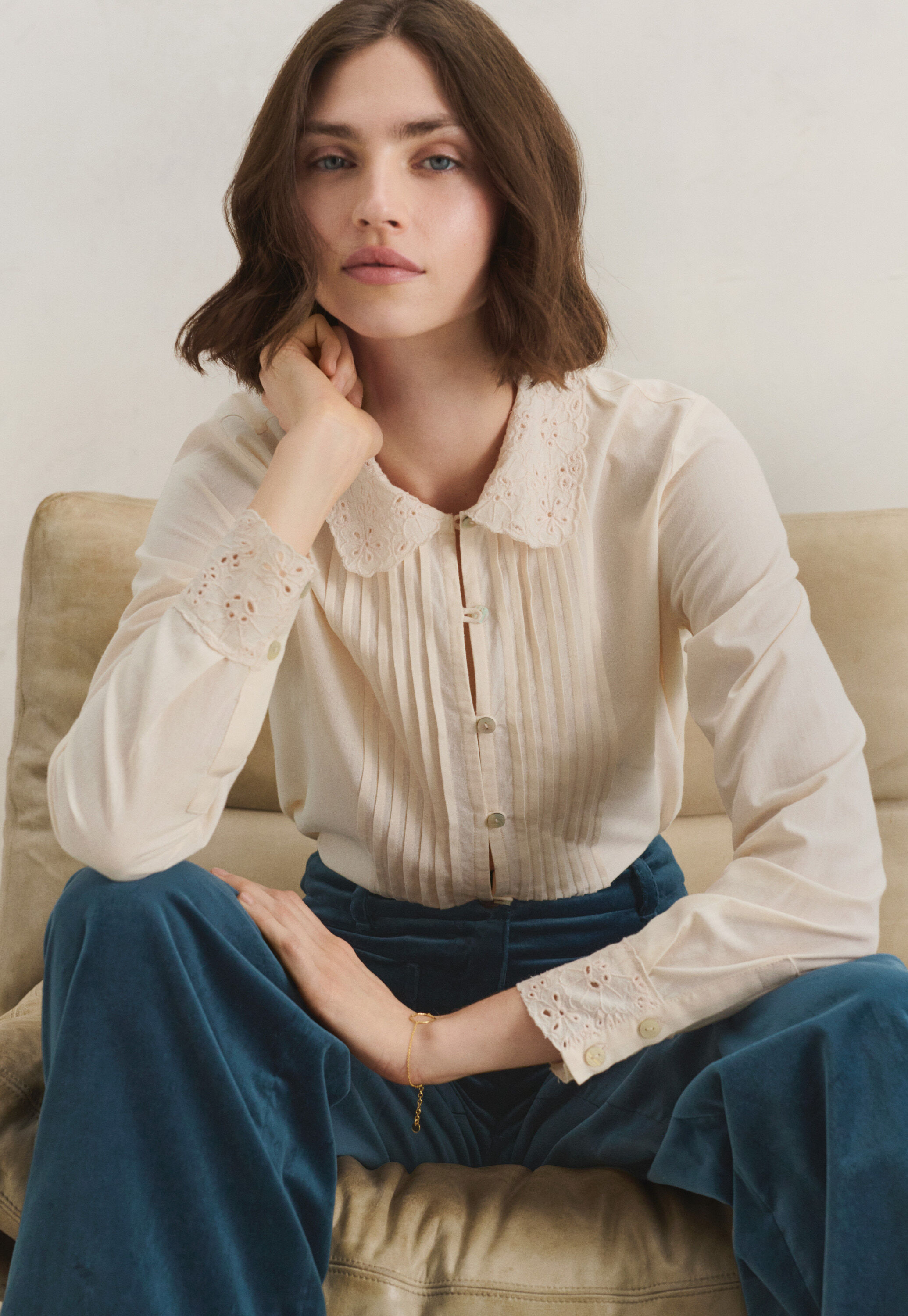 Embroidered blouse