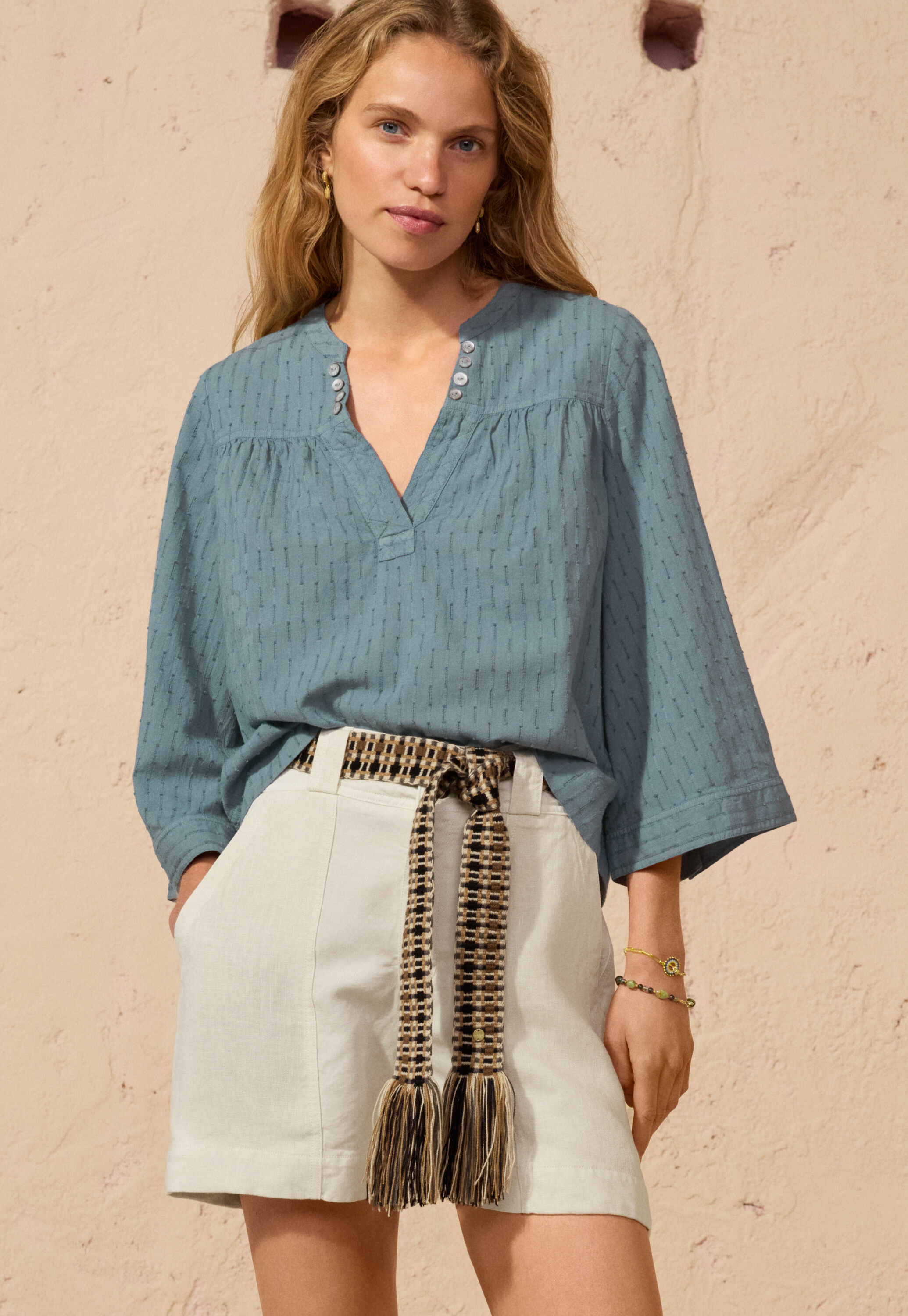 Embroidered blouse