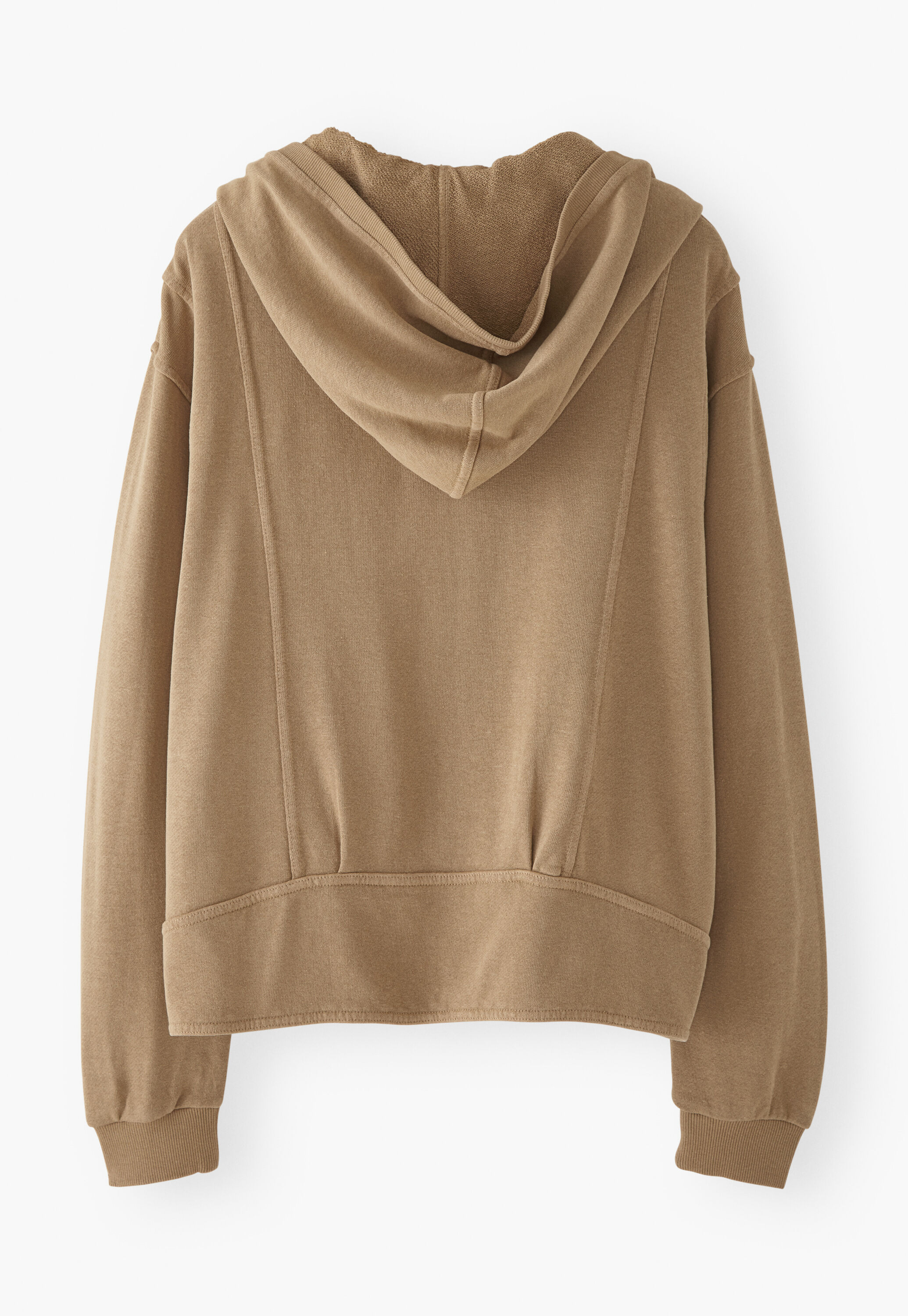 Oversized hoodie, Tan, large