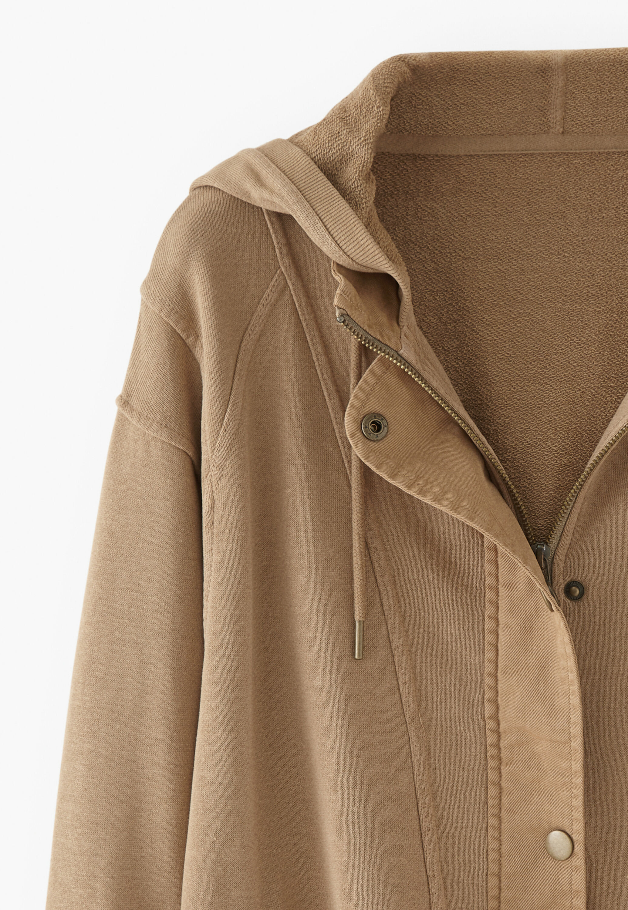 Oversized hoodie, Tan, large