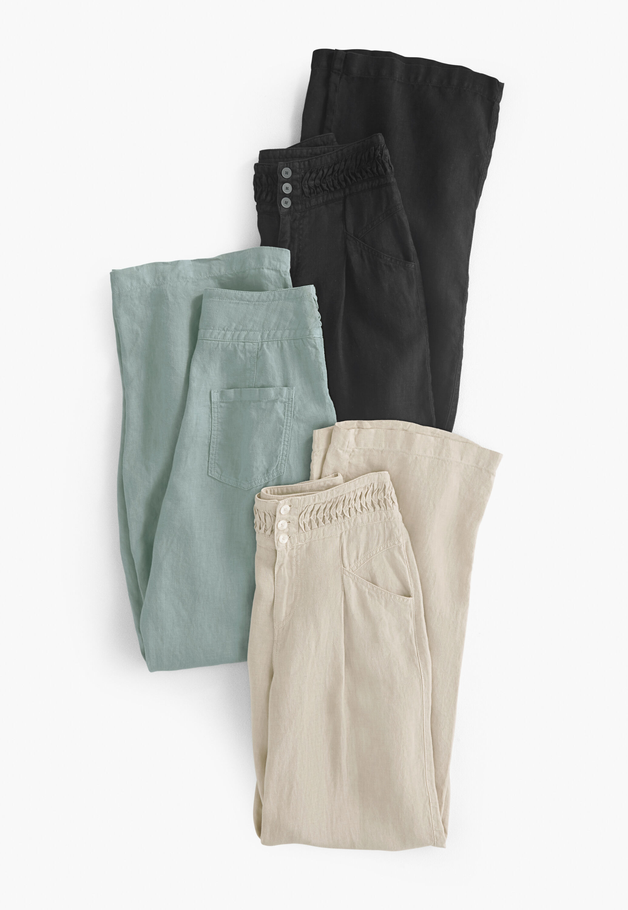 Wide-leg trousers