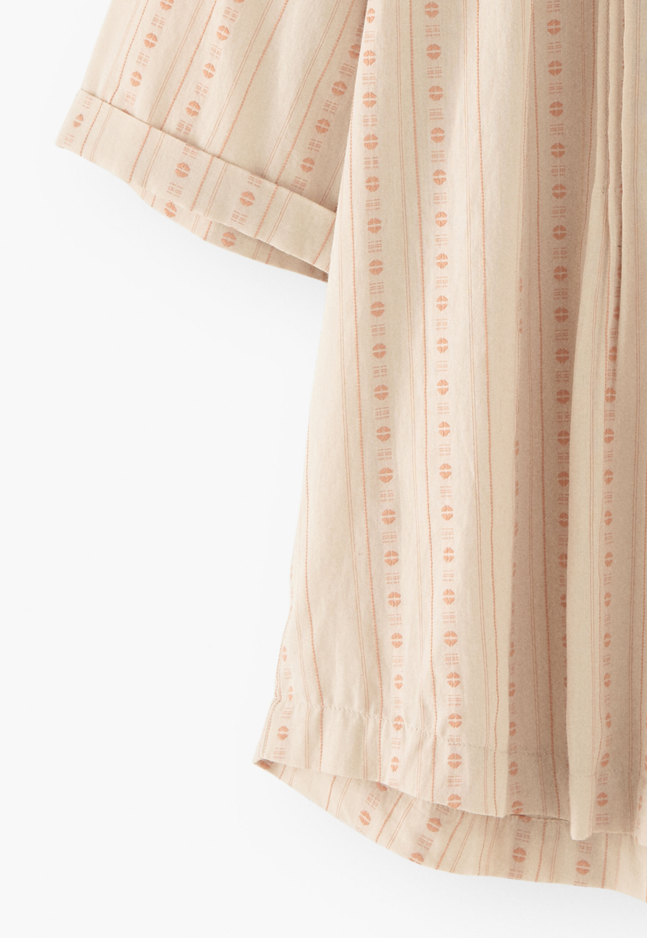 Jacquard blouse, Natural pink, large