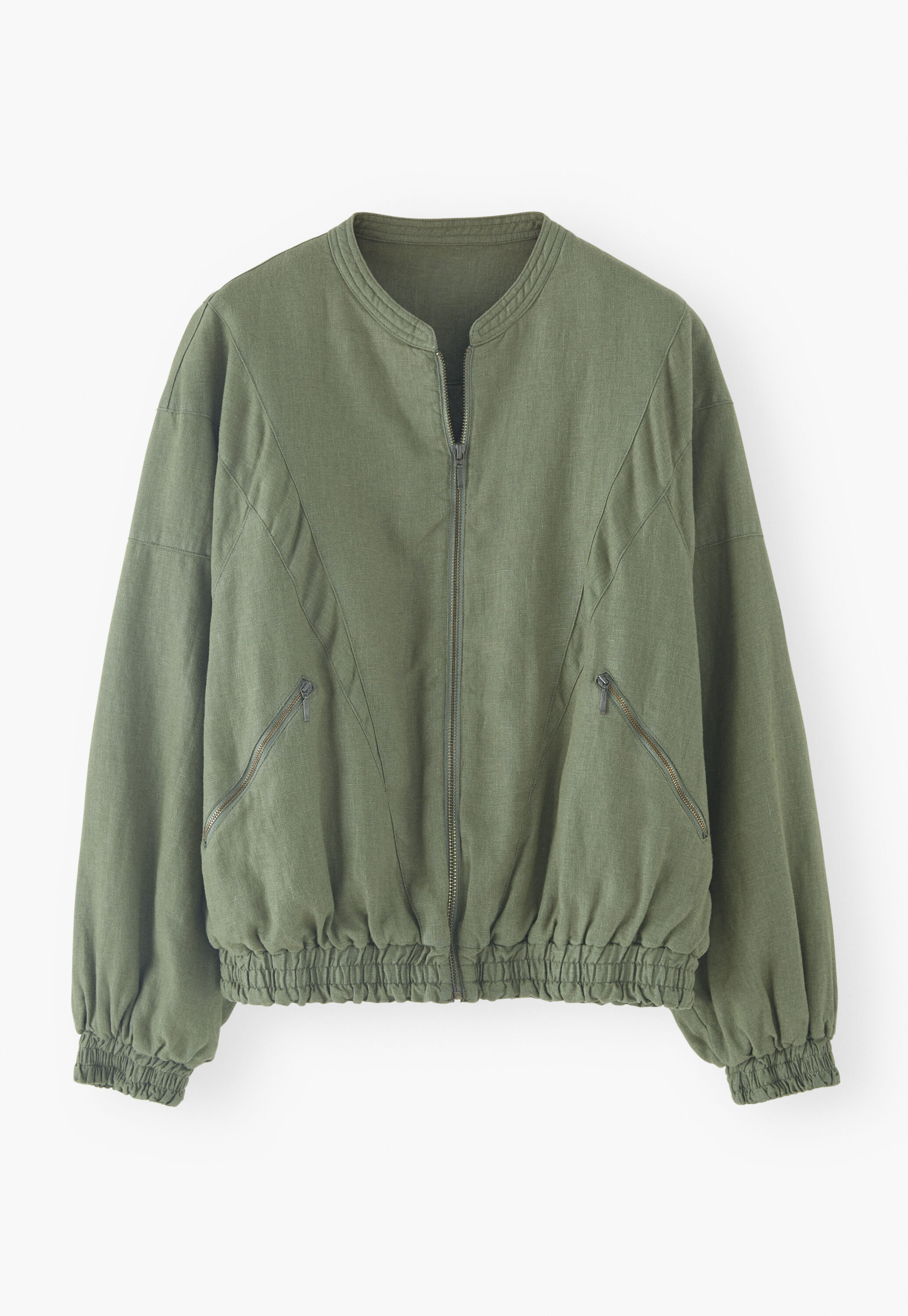 Bomber jacket, Dark sage, large