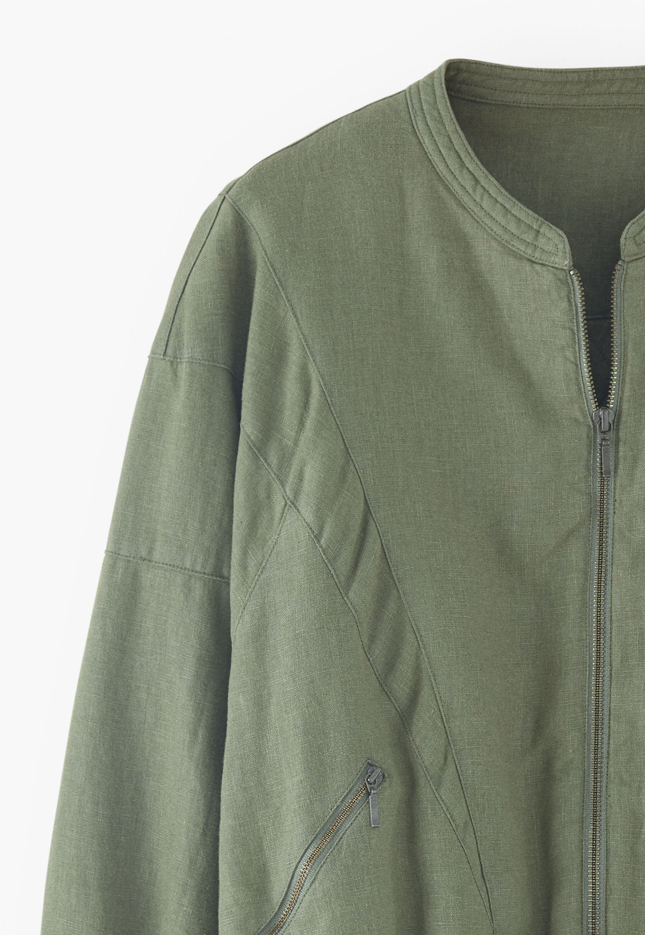 Bomber jacket, Dark sage, large