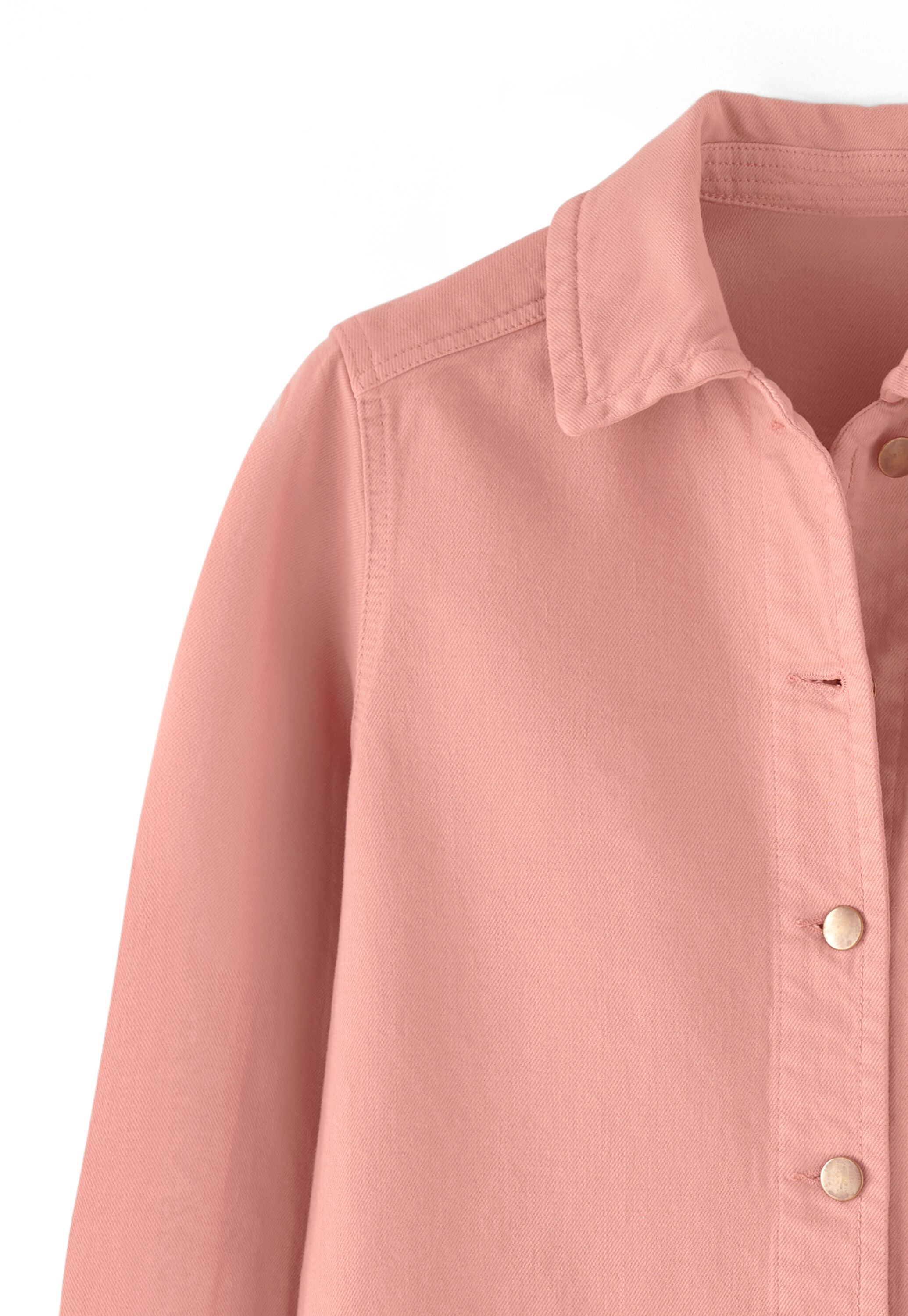Mineral dye jacket, Peach pink, large