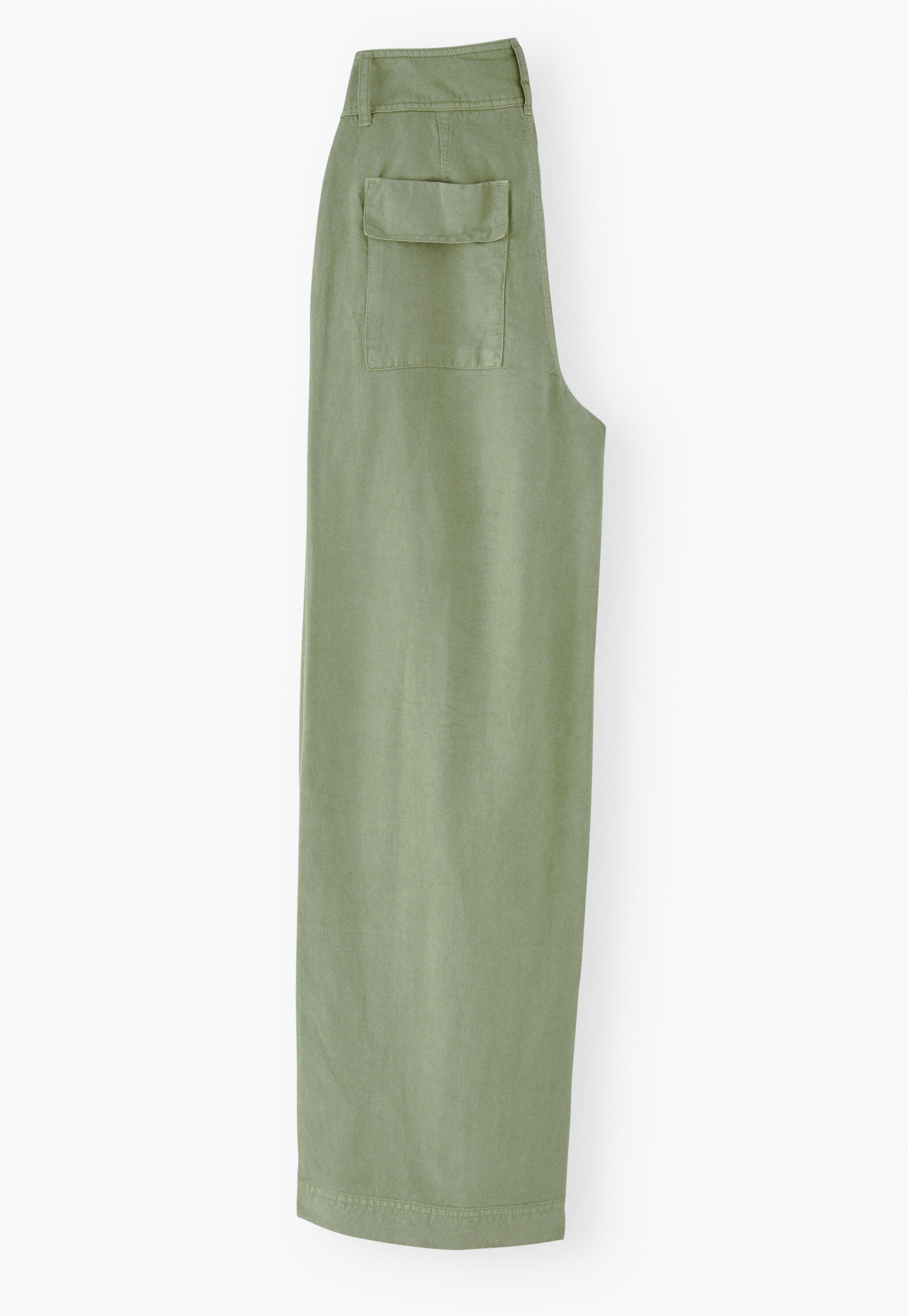 Wide-leg trousers, Pistachio, large