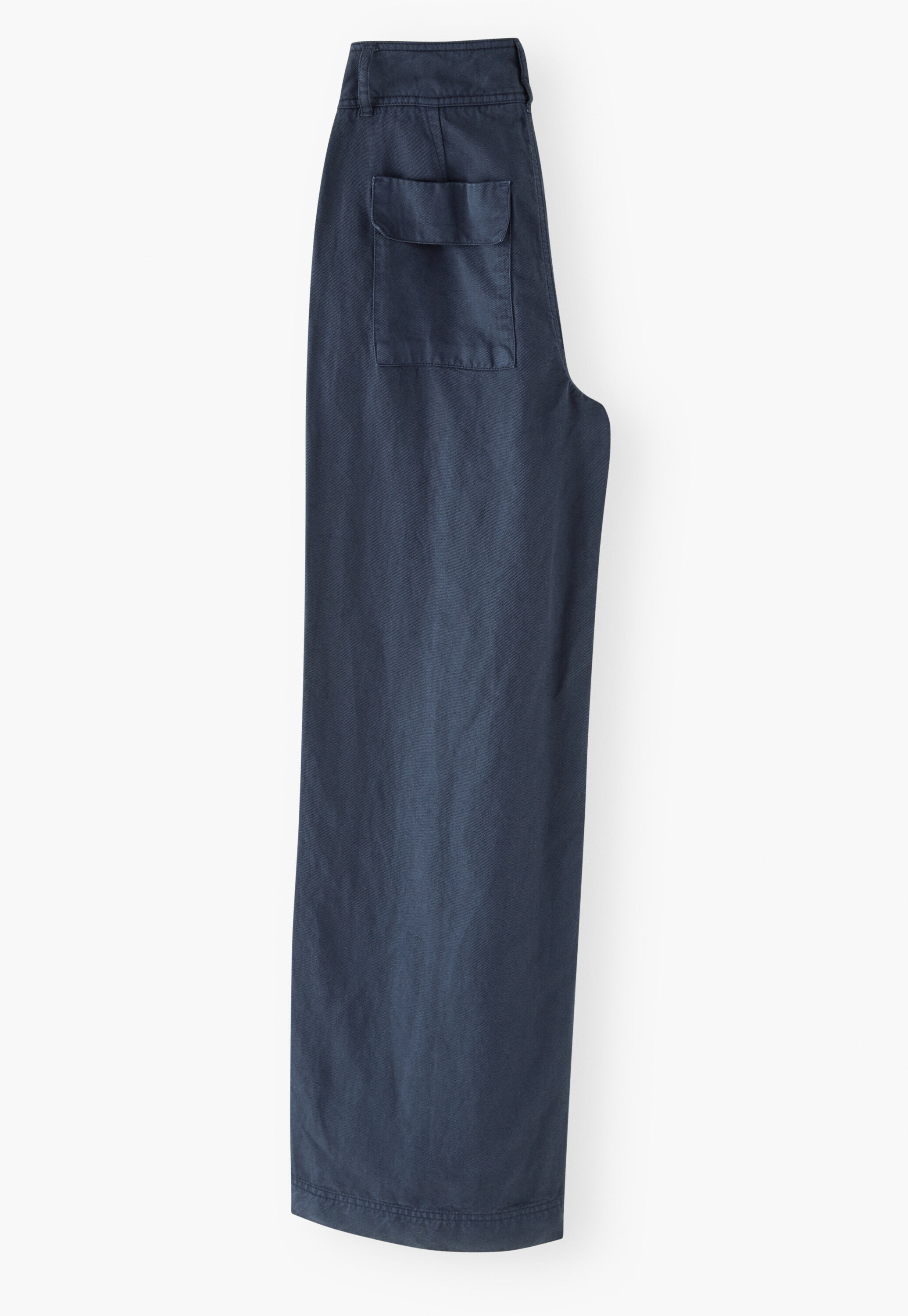 Wide-leg trousers, Indigo blue, large