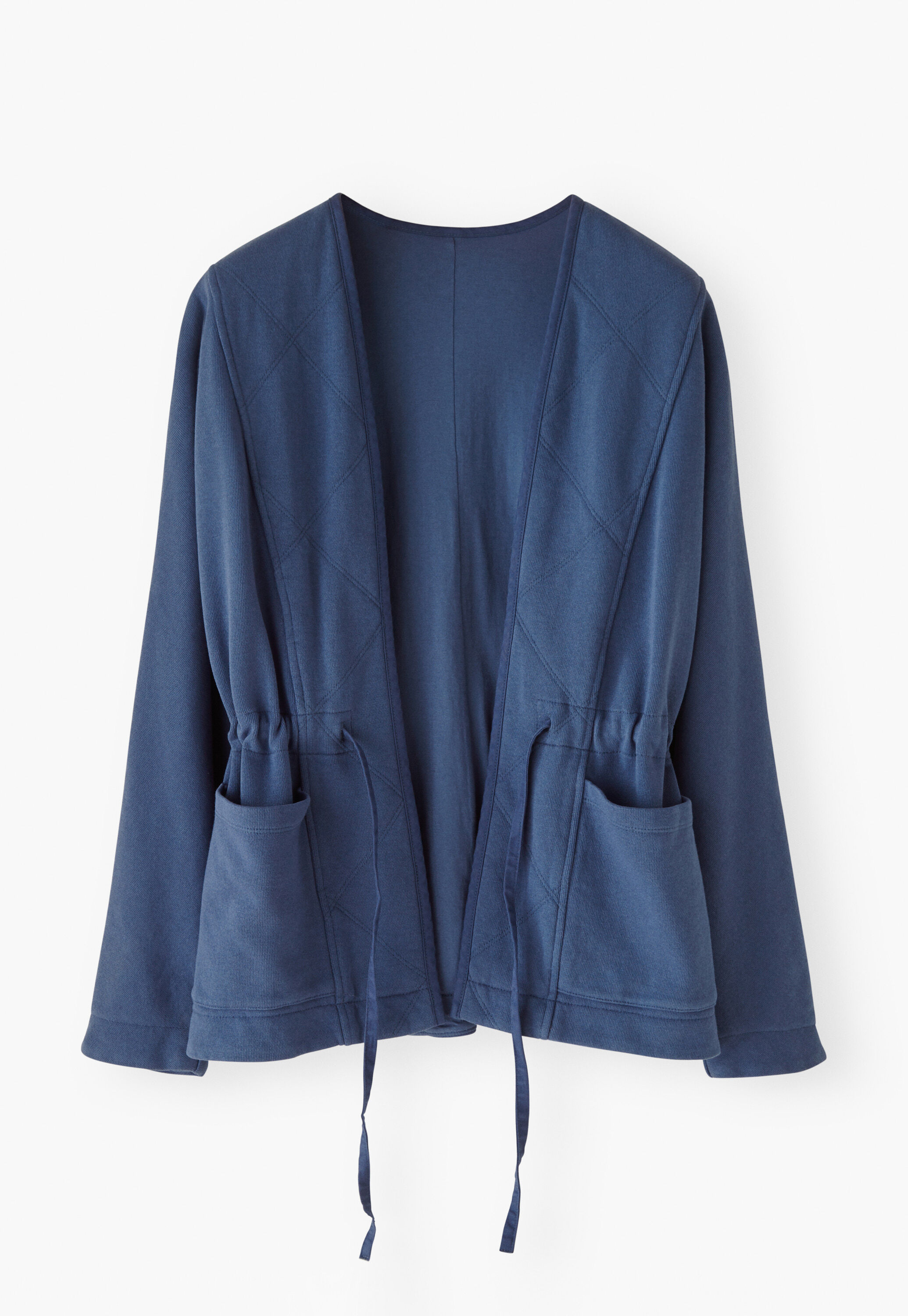 Jersey jacket, Blue indigo, large