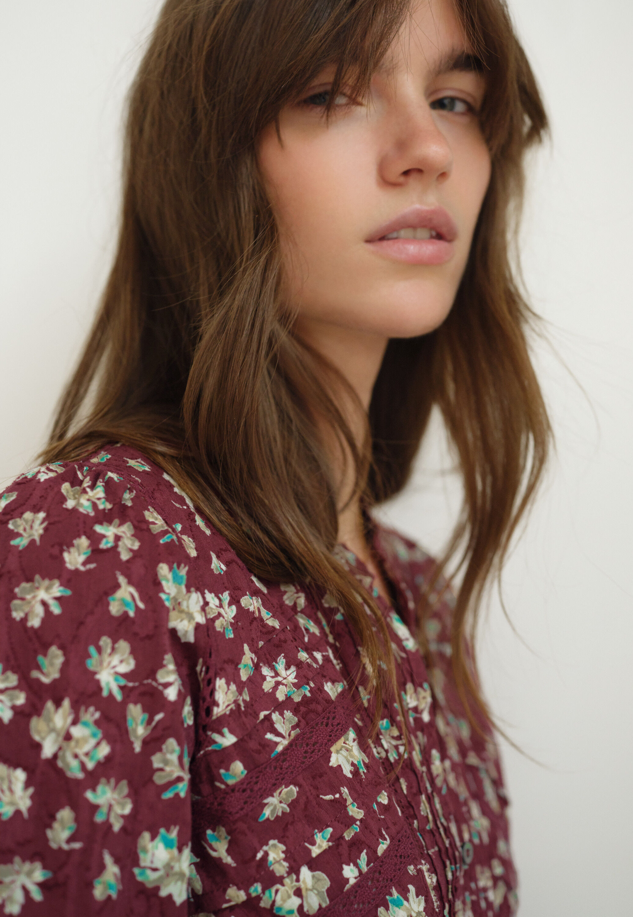 Printed short dress
