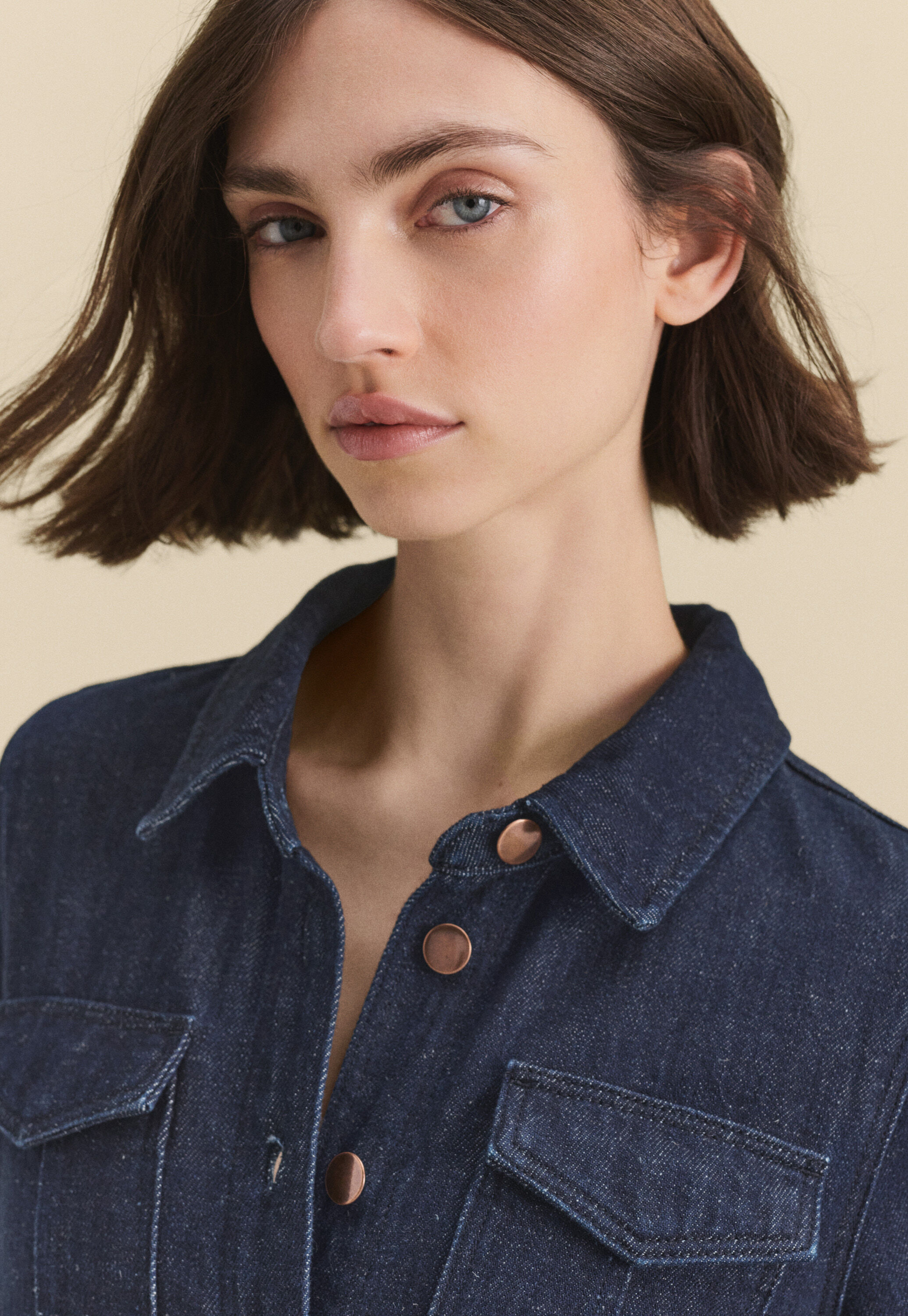 Denim dress