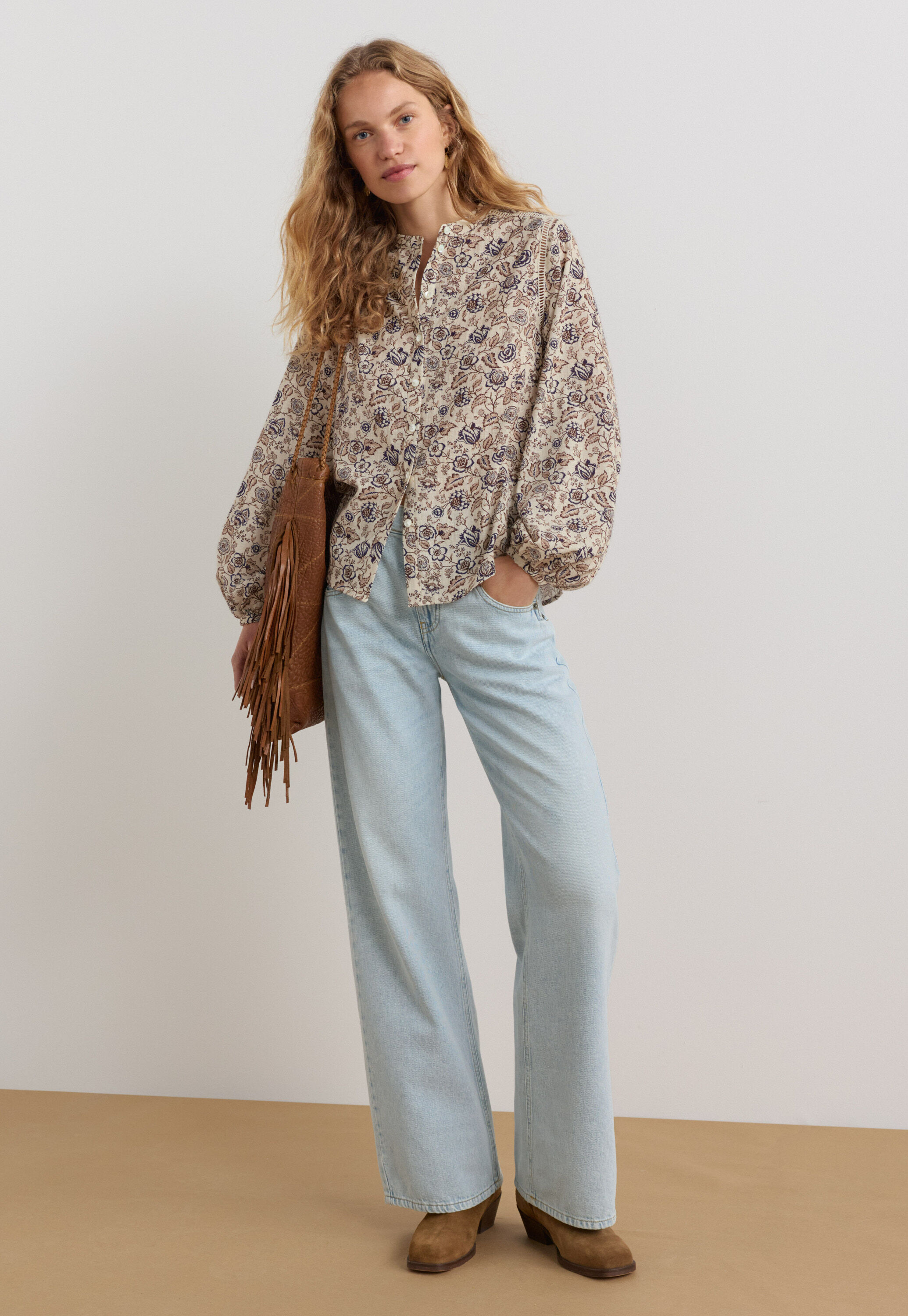 Printed blouse