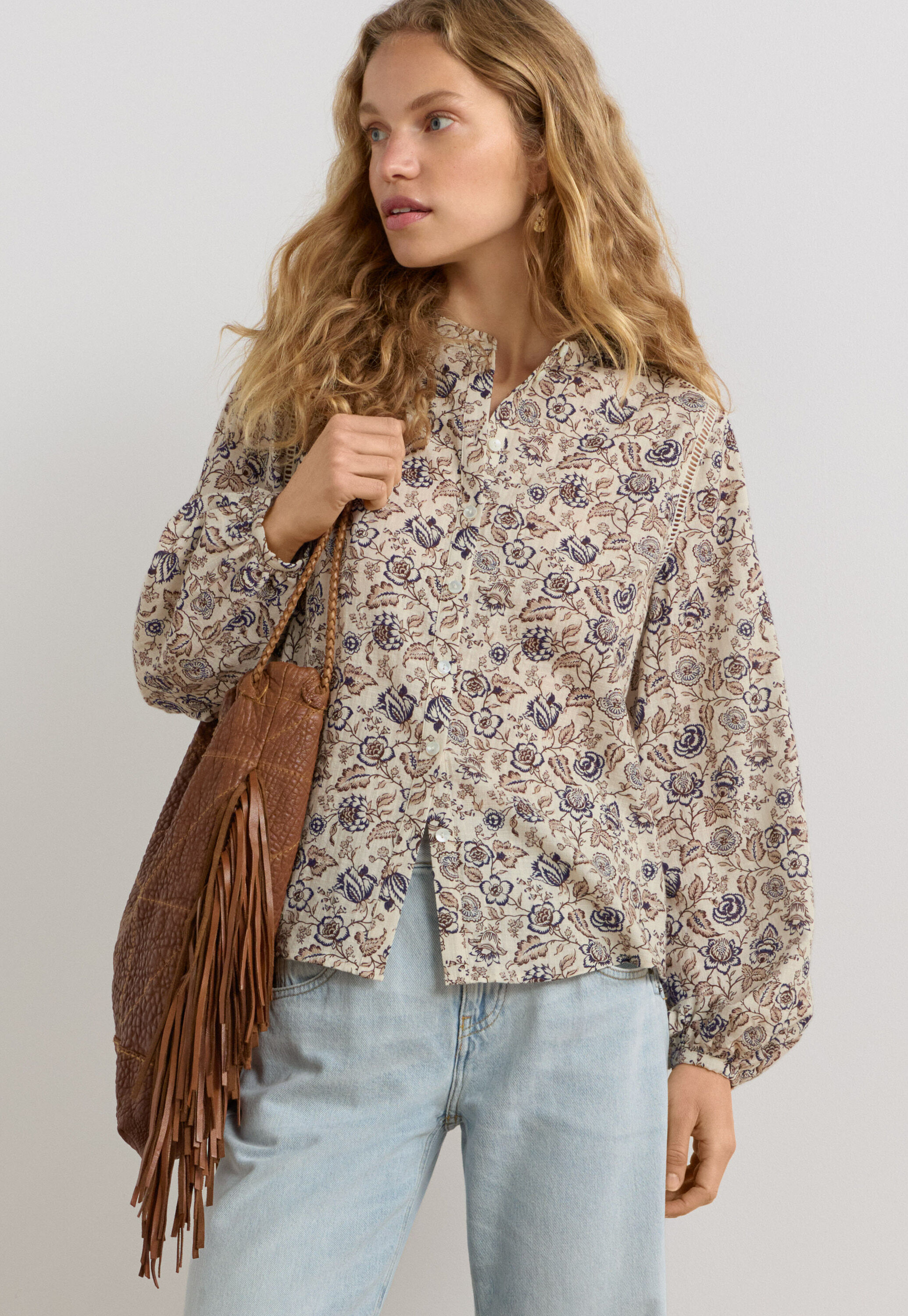 Printed blouse
