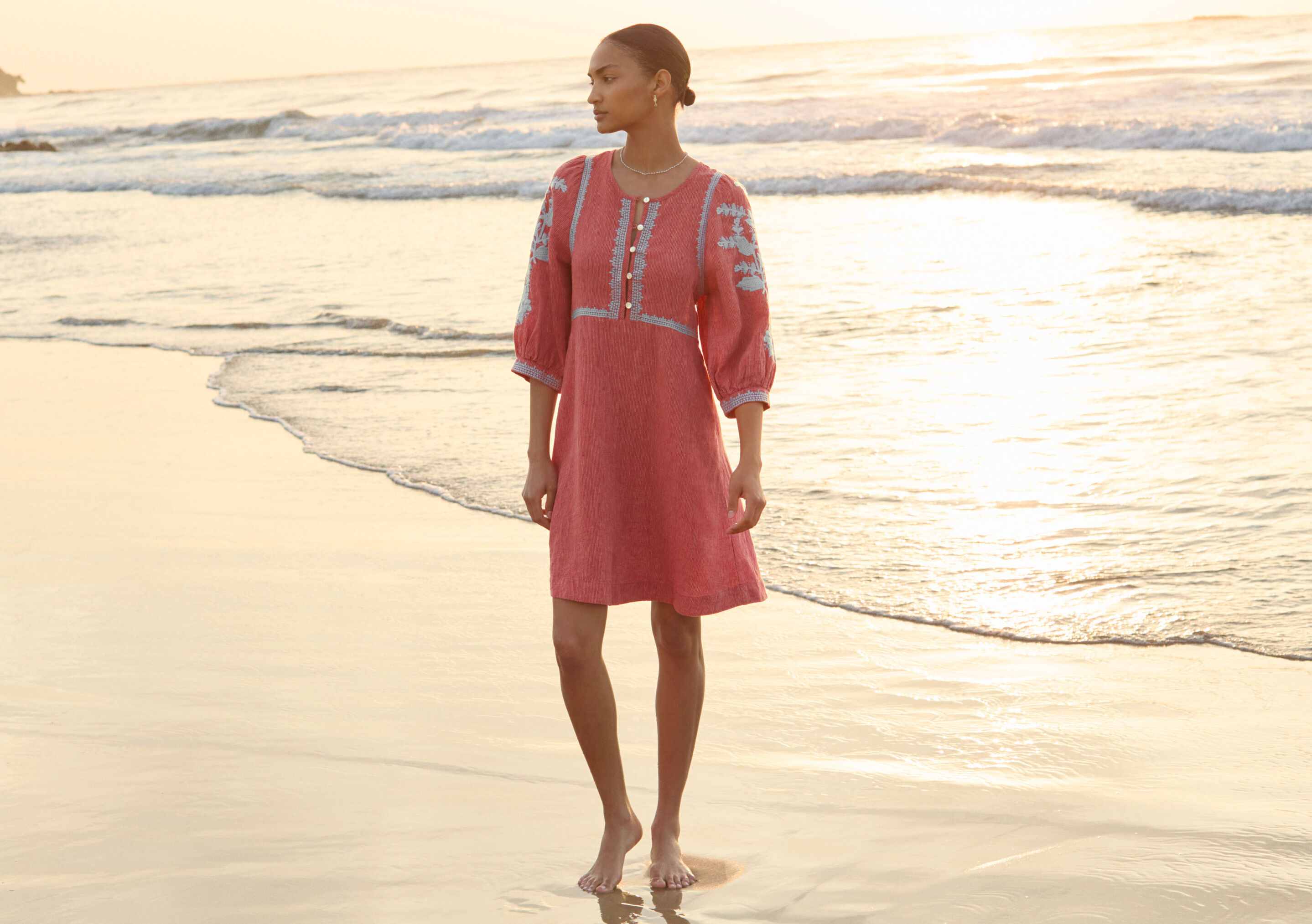 Embroidered dress
