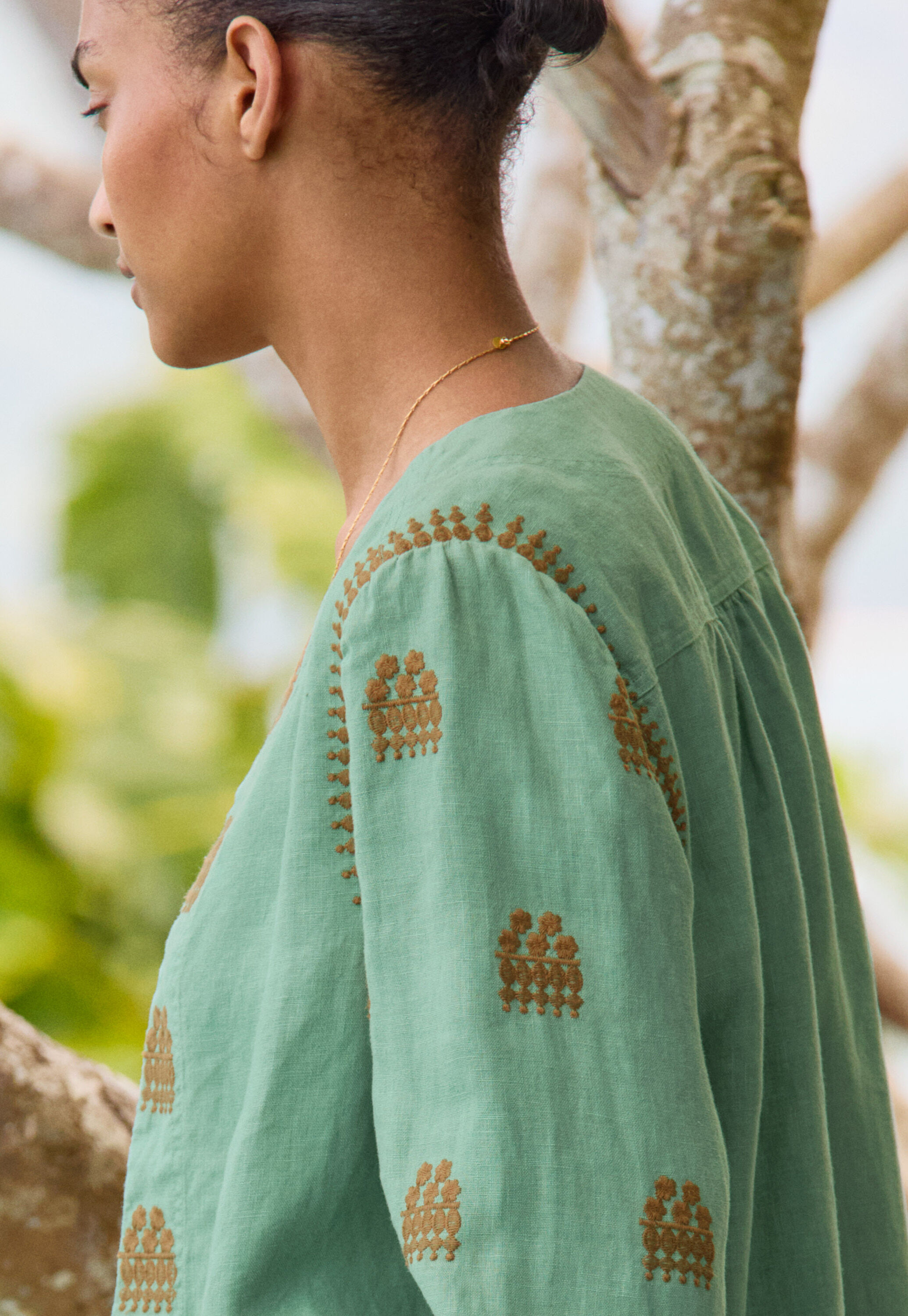 Embroidered jacket