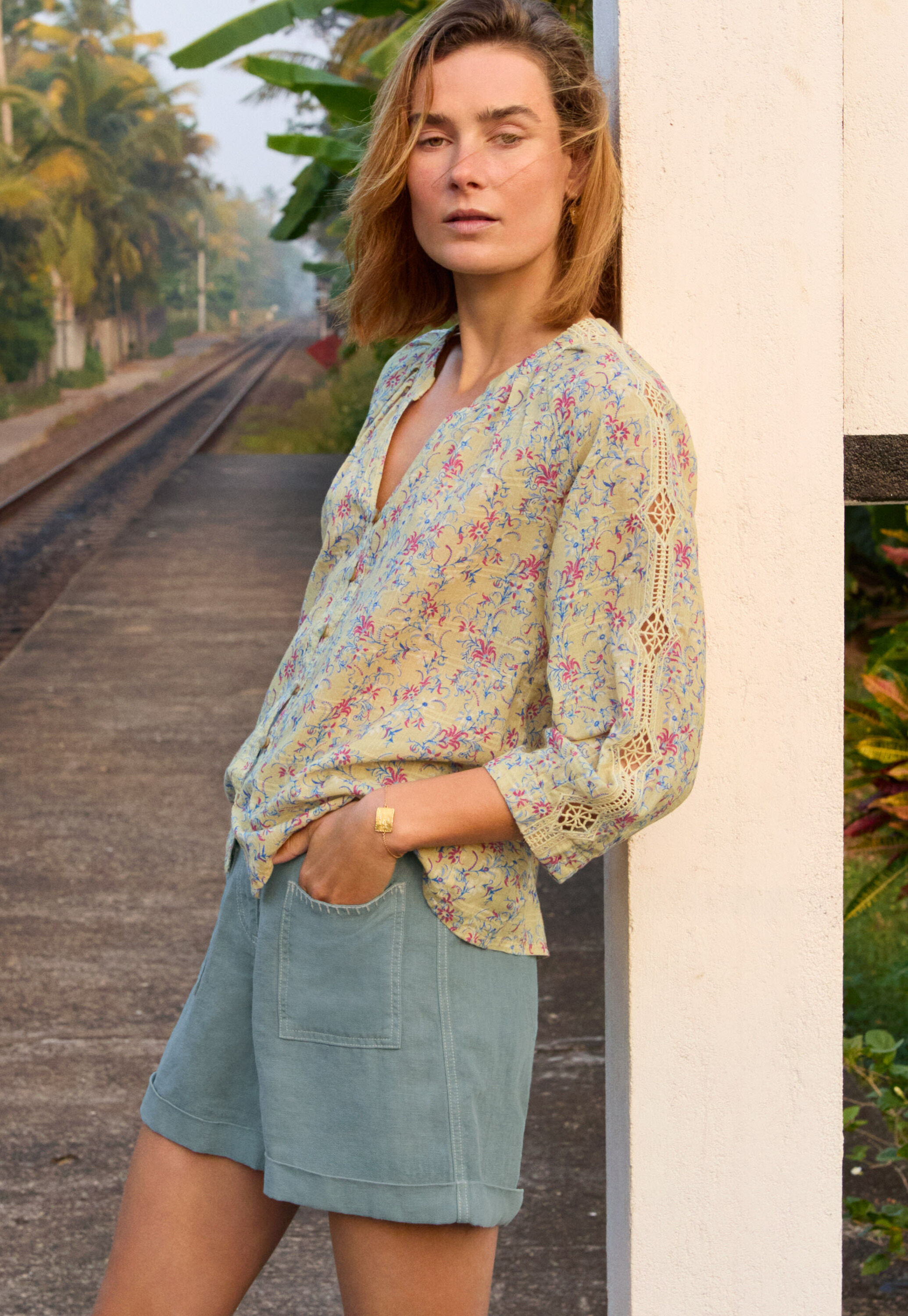Printed blouse