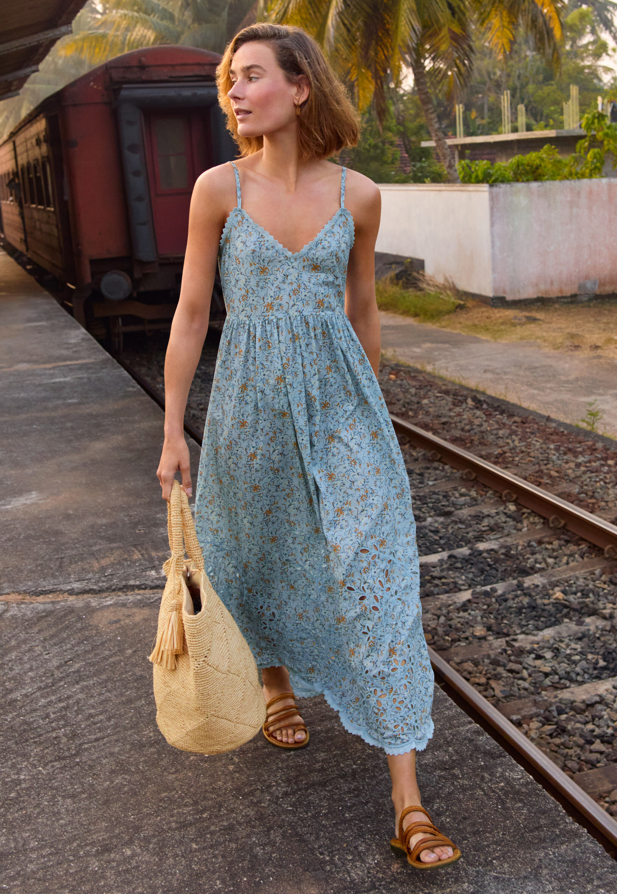 Printed sundress
