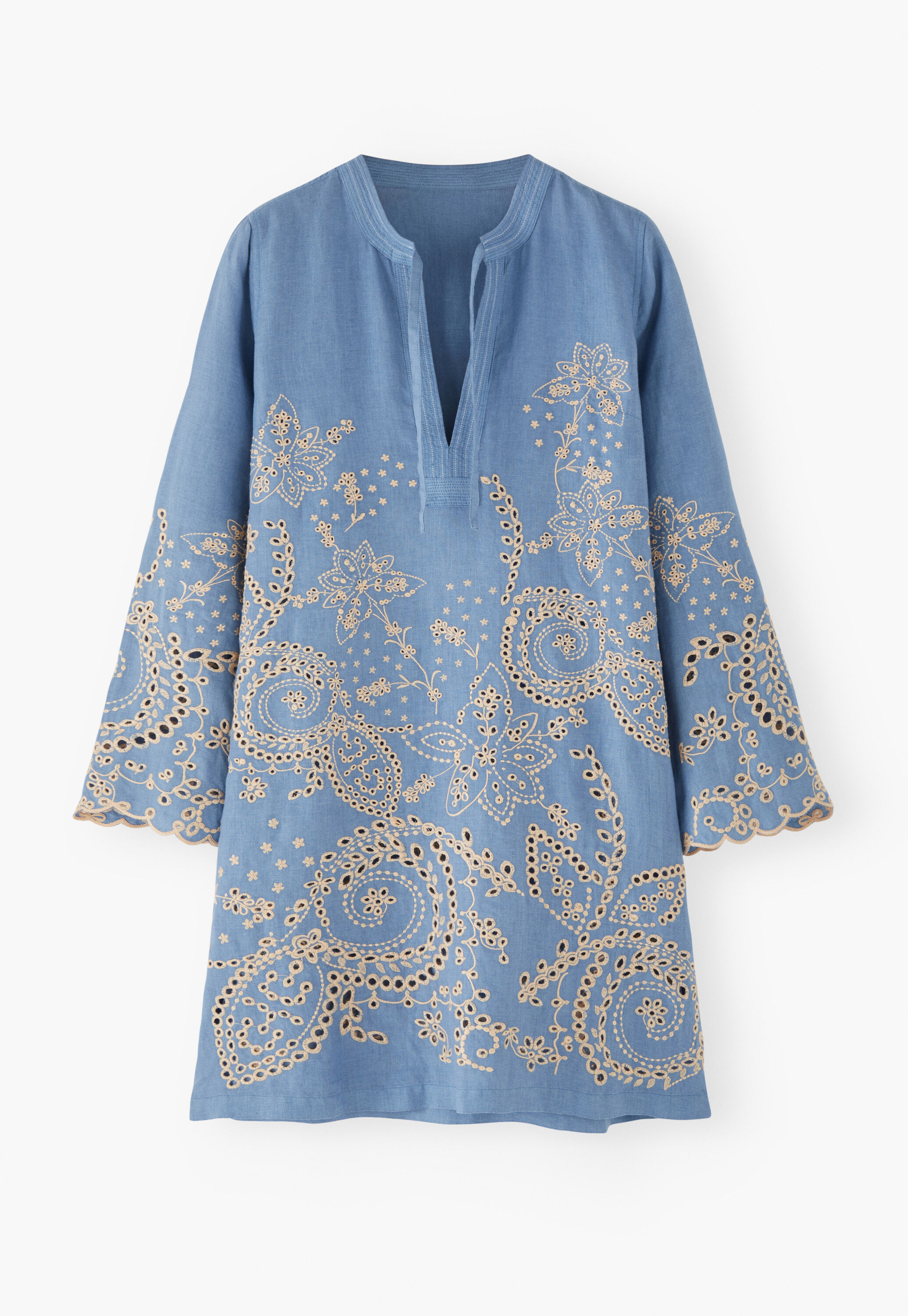 Cutwork dress