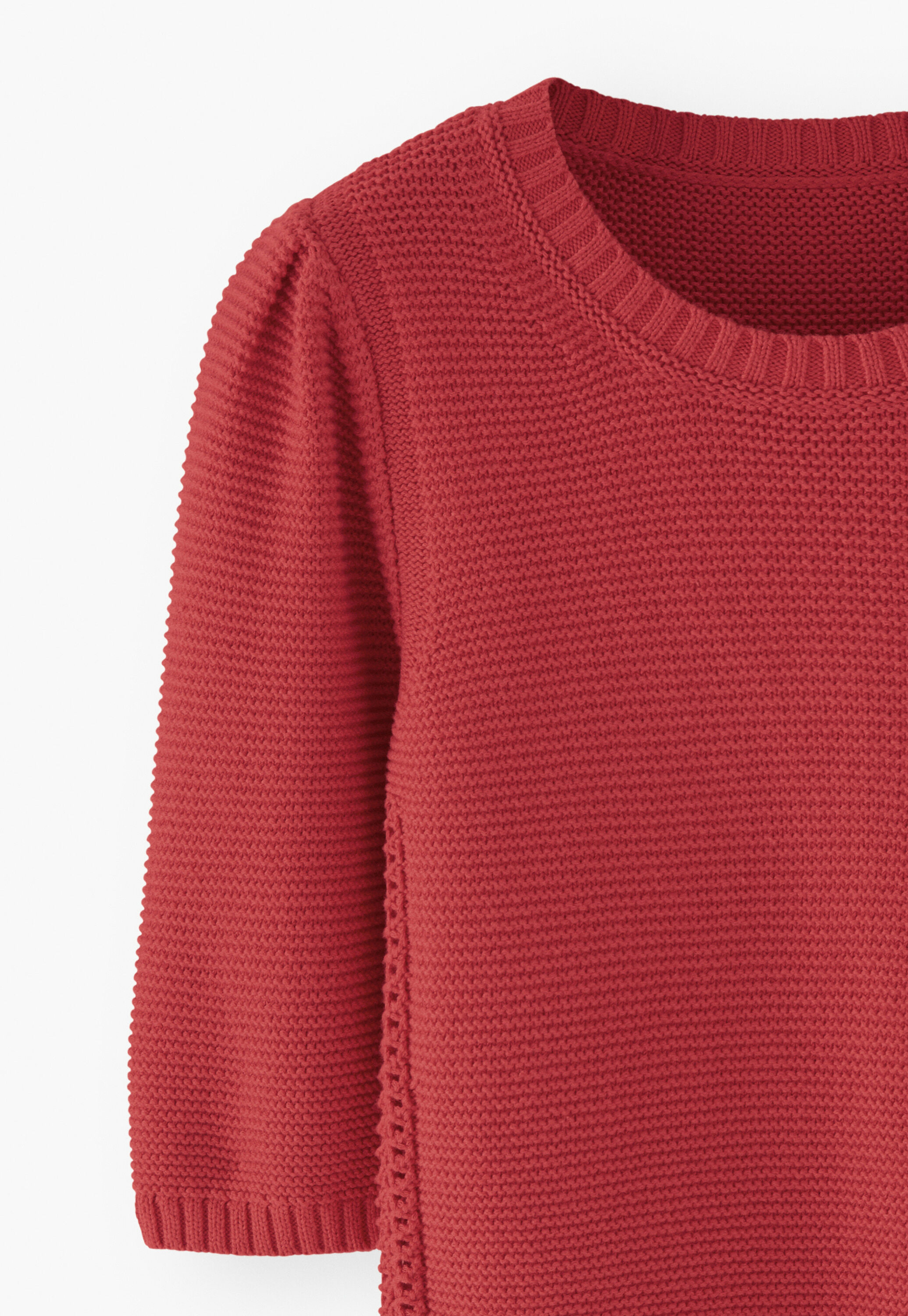 Short-sleeve sweater