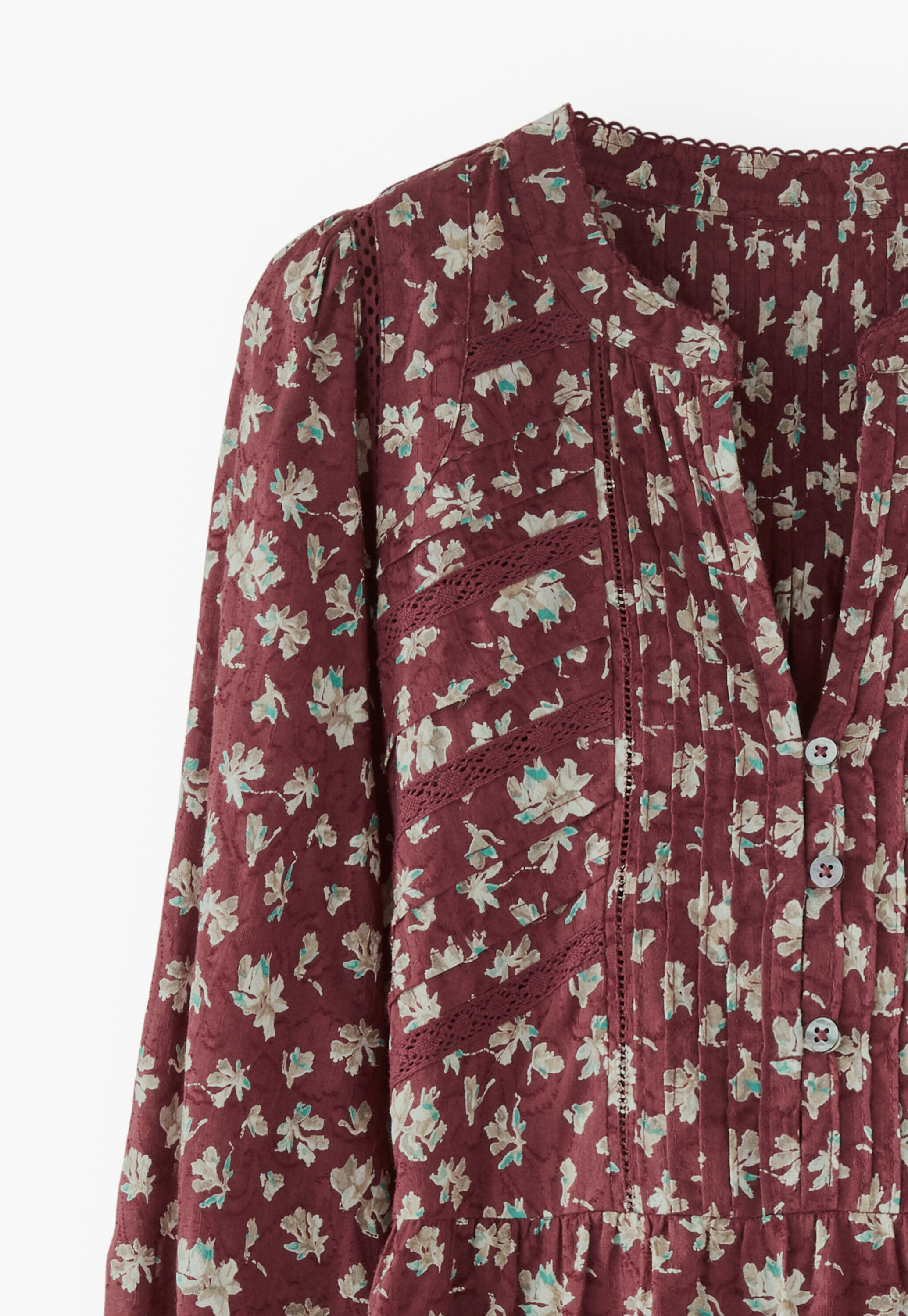 Printed short dress