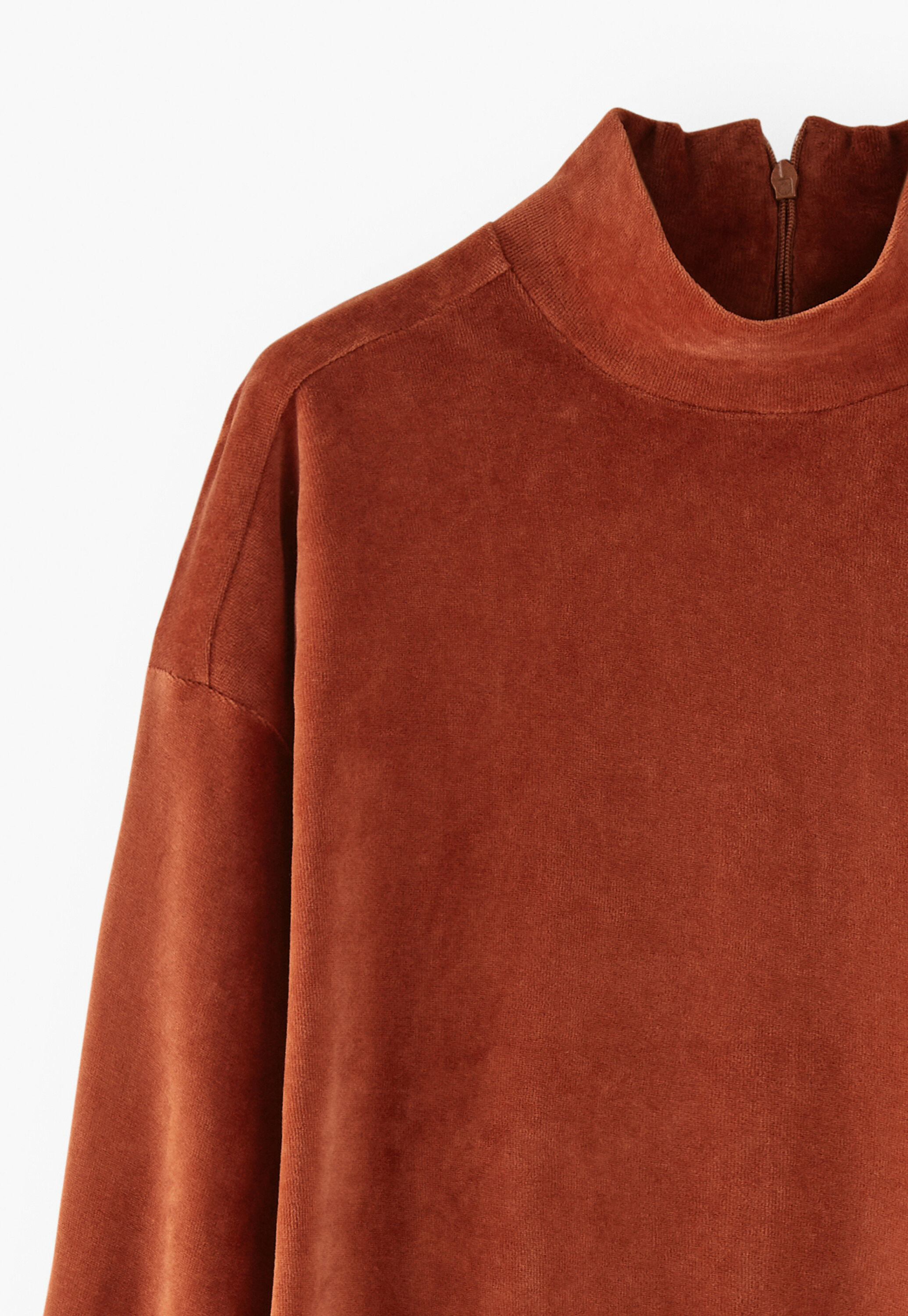 Jersey sweatshirt dress