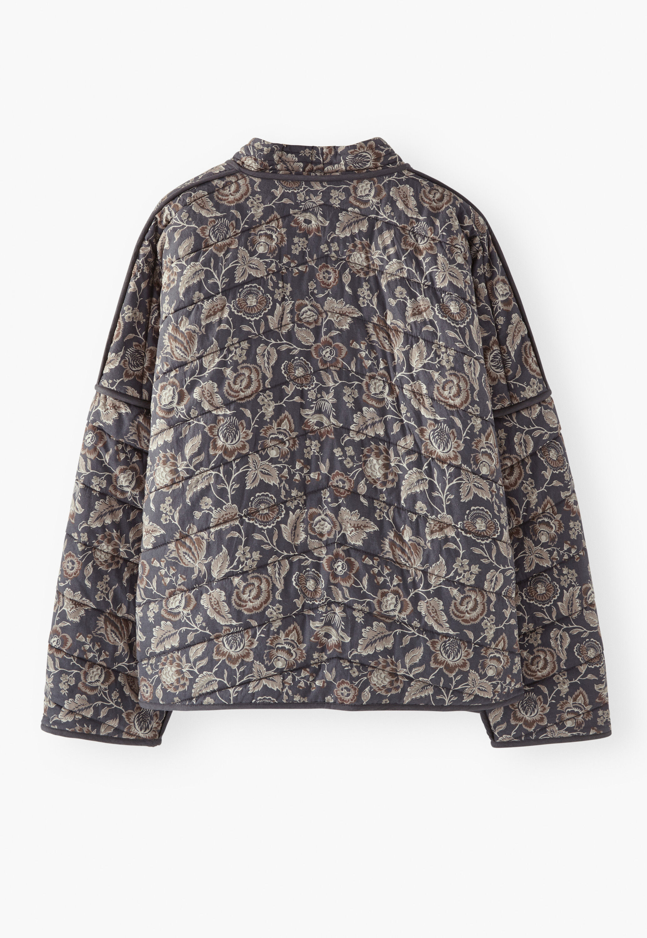 Quilted print jacket