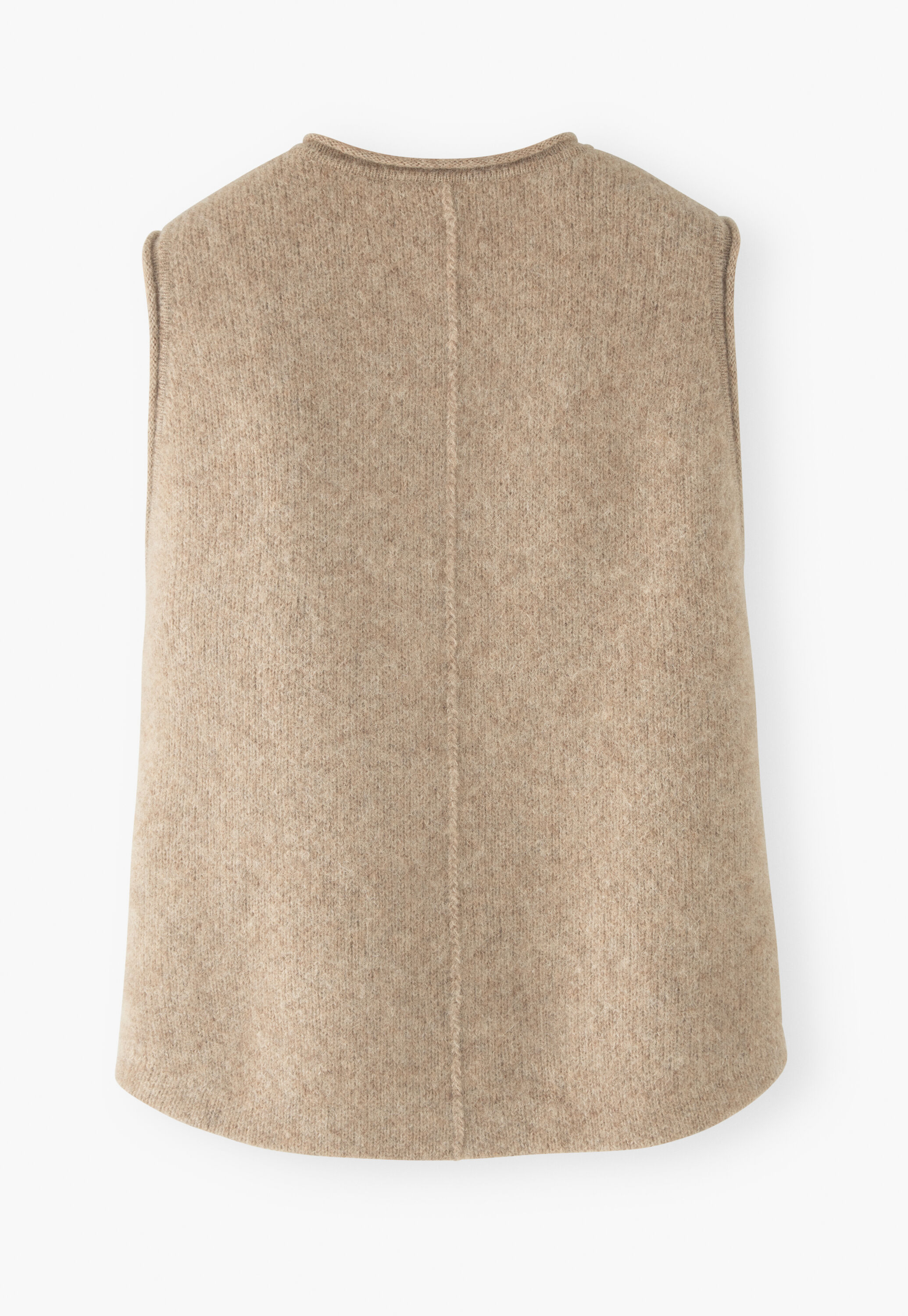 Knitted gilet