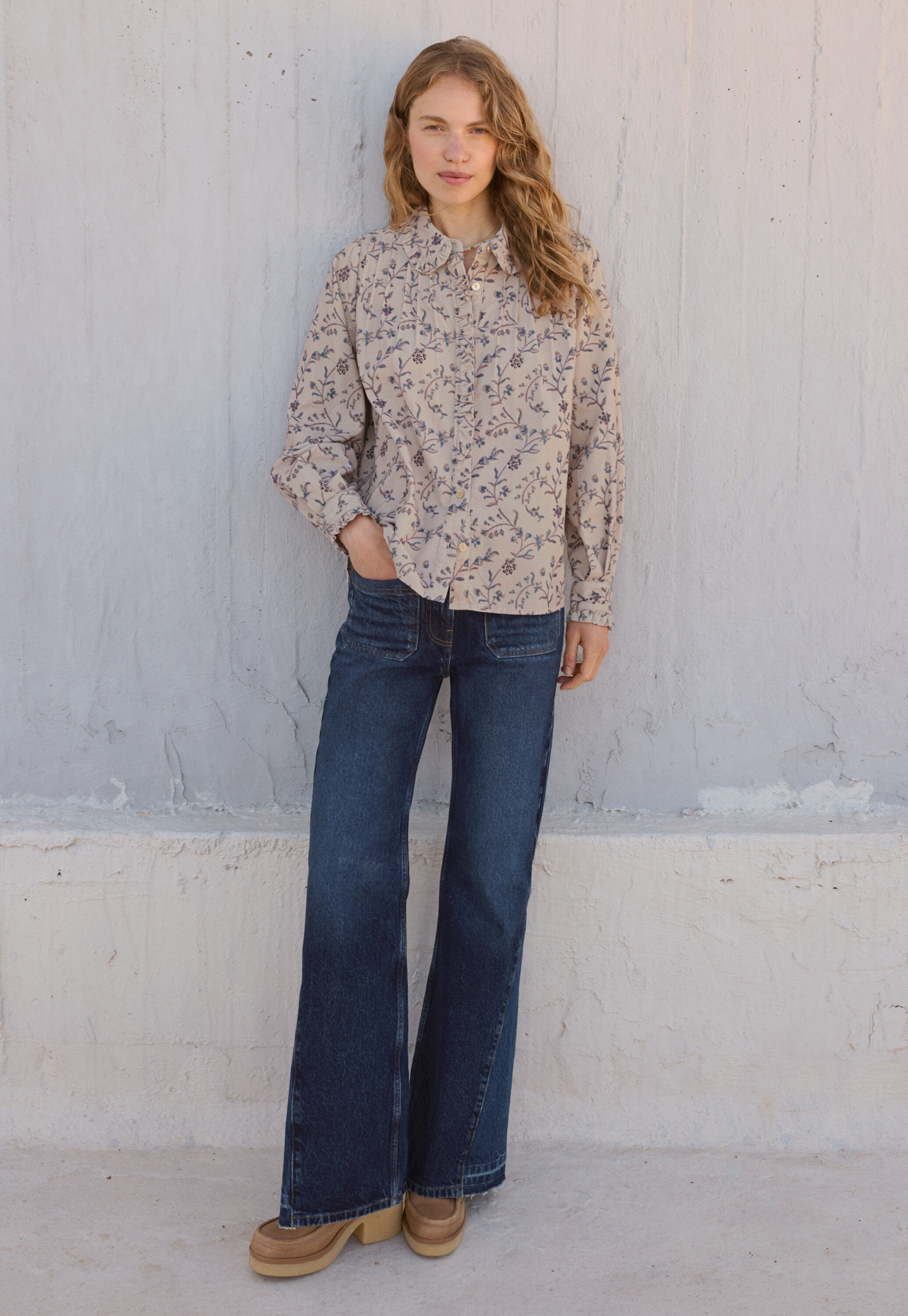 Embroidered blouse