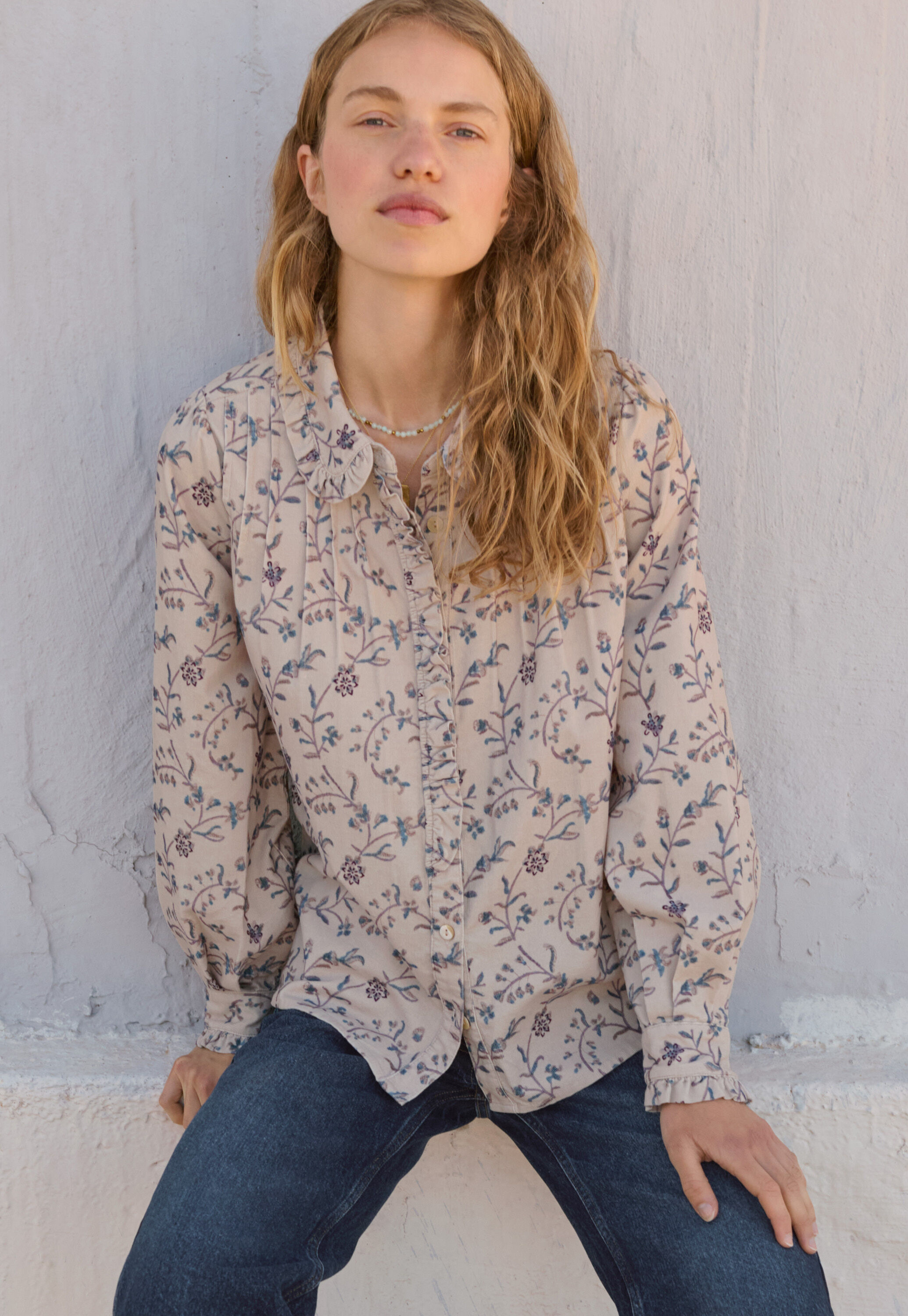 Embroidered blouse