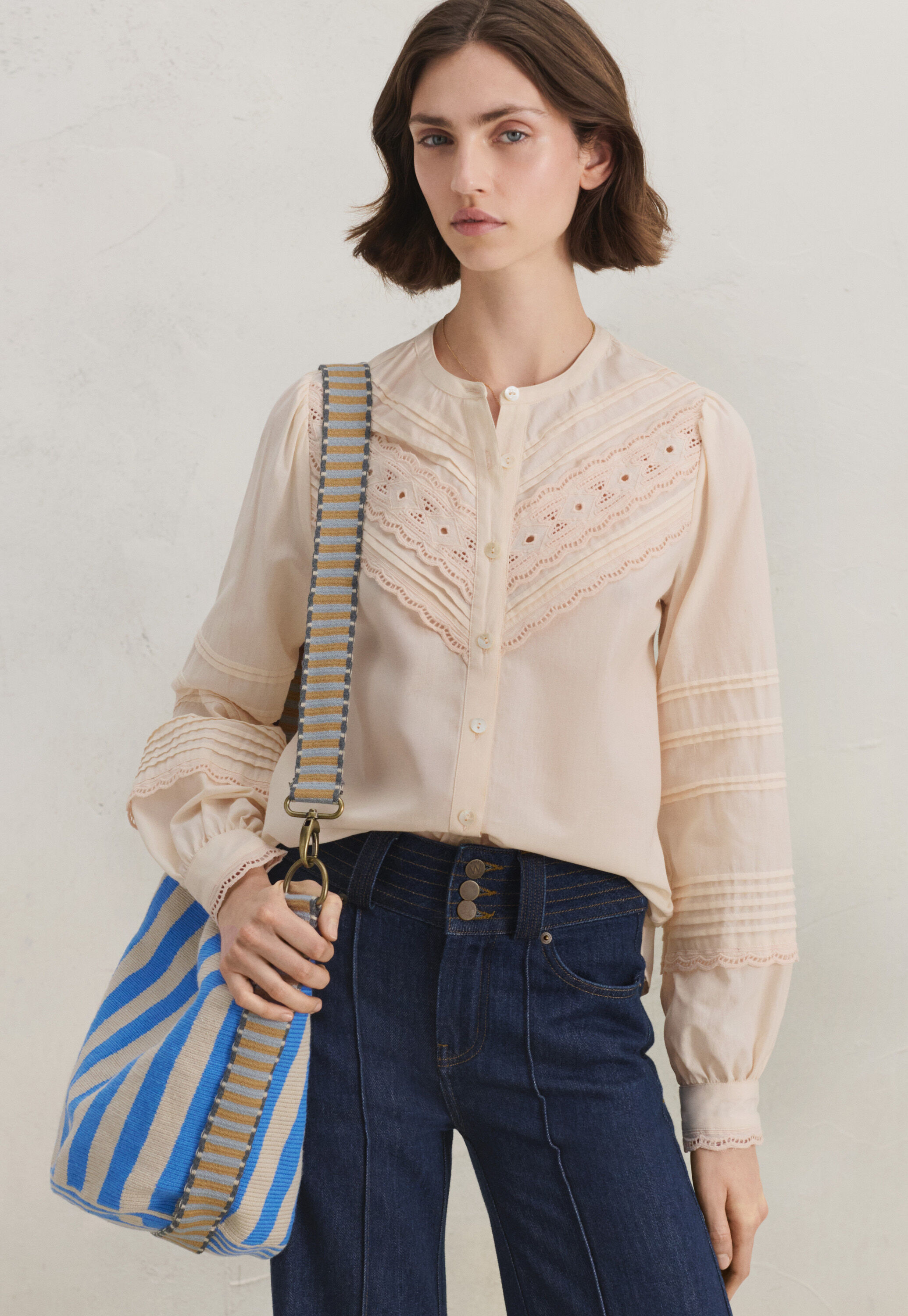 Embroidered blouse
