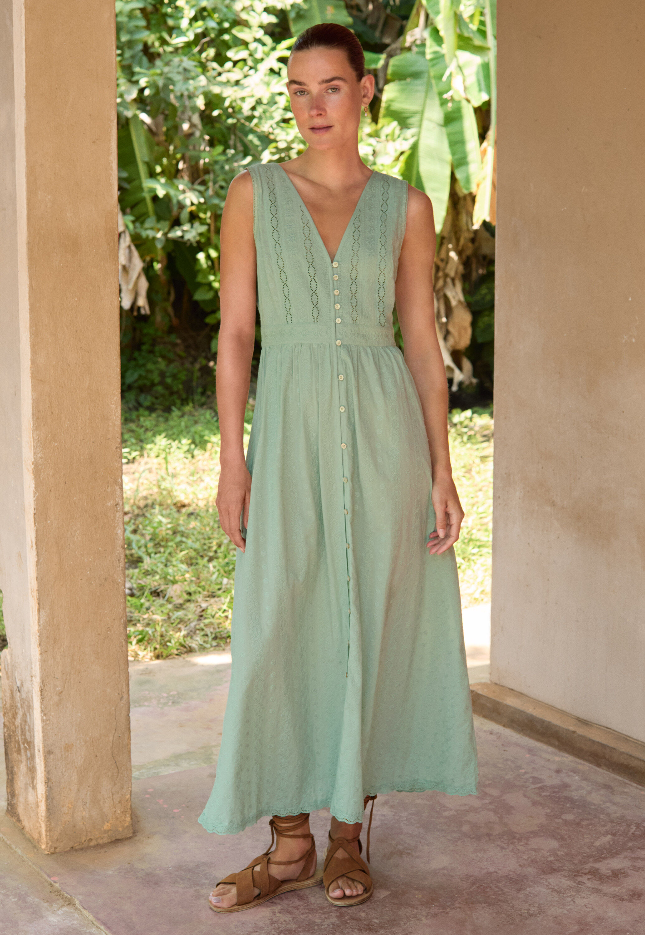 Embroidered dress