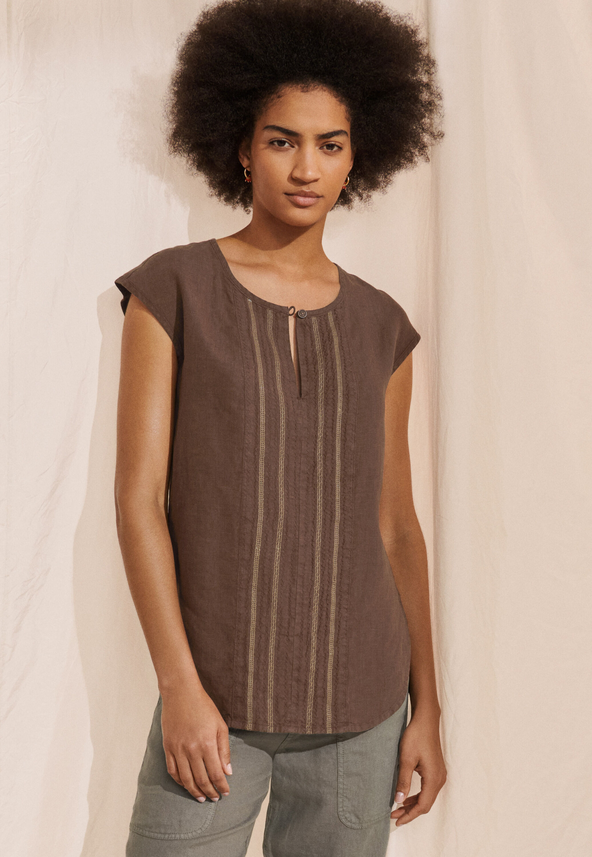 Embroidered blouse