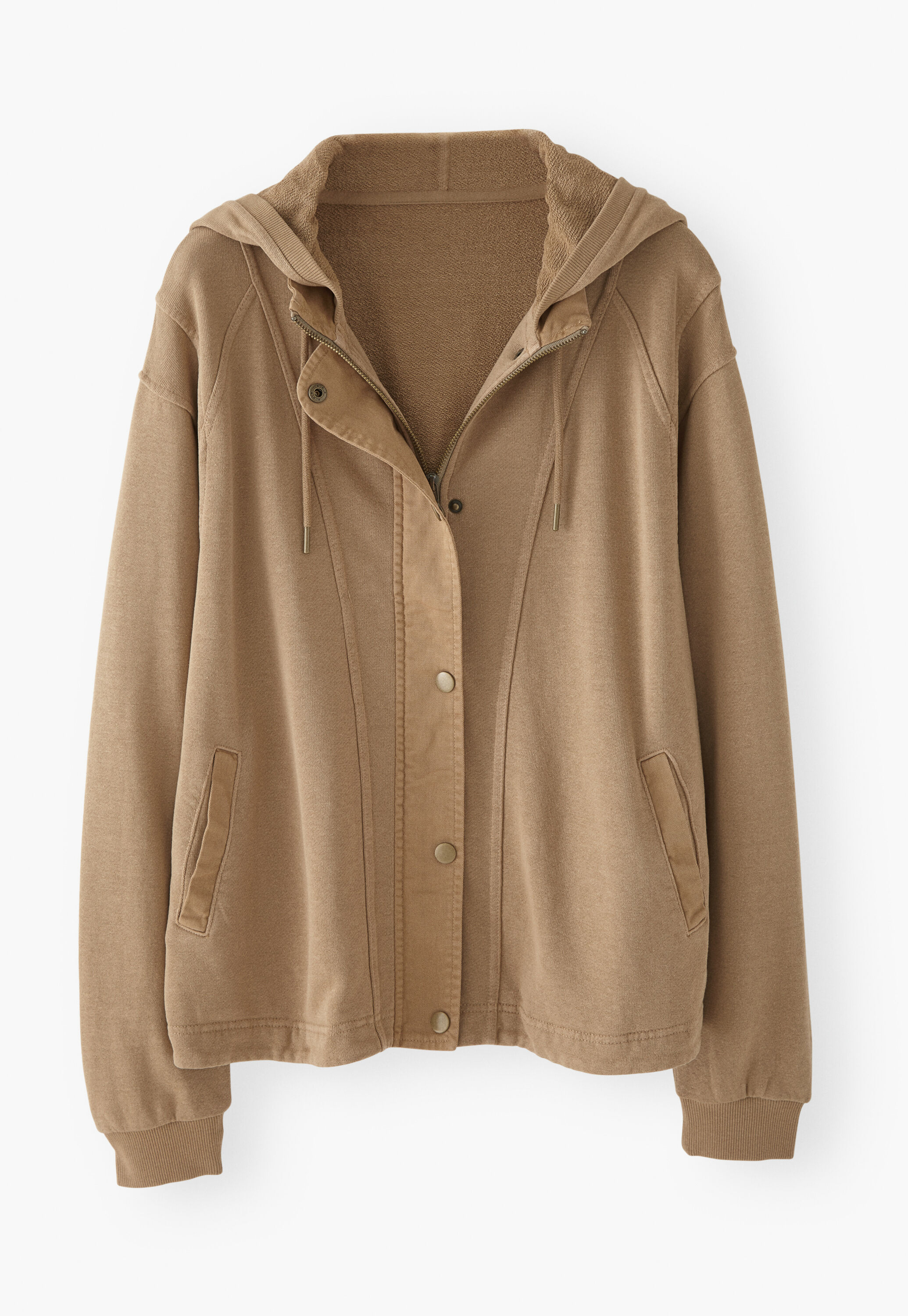Oversized hoodie, Tan, large