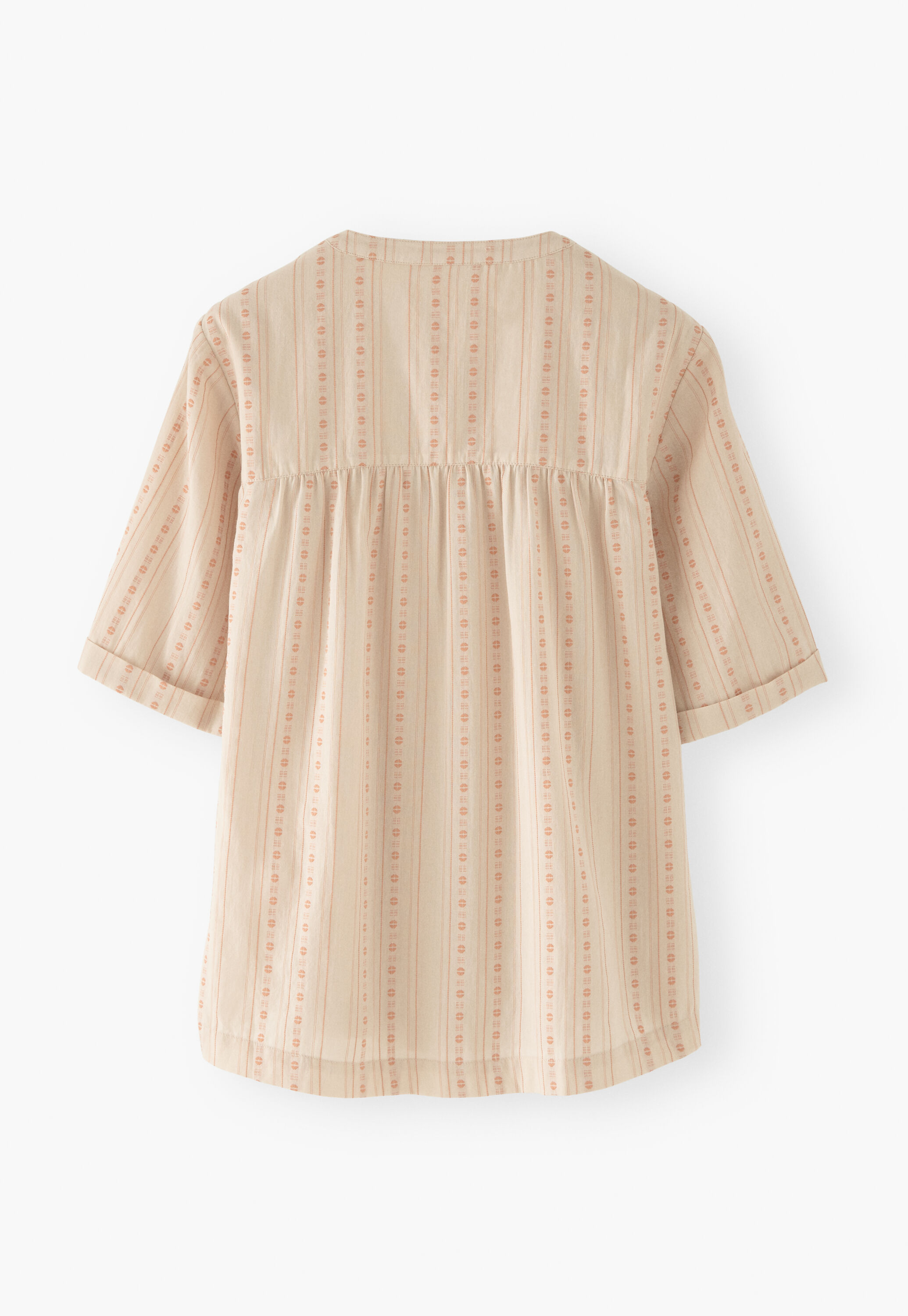 Jacquard blouse, Natural pink, large