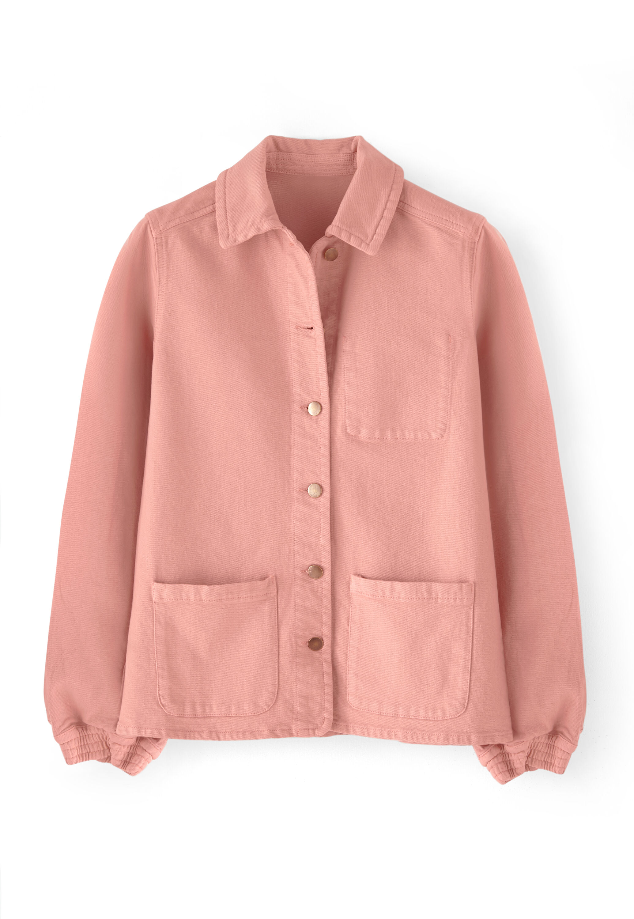 Mineral dye jacket, Peach pink, large