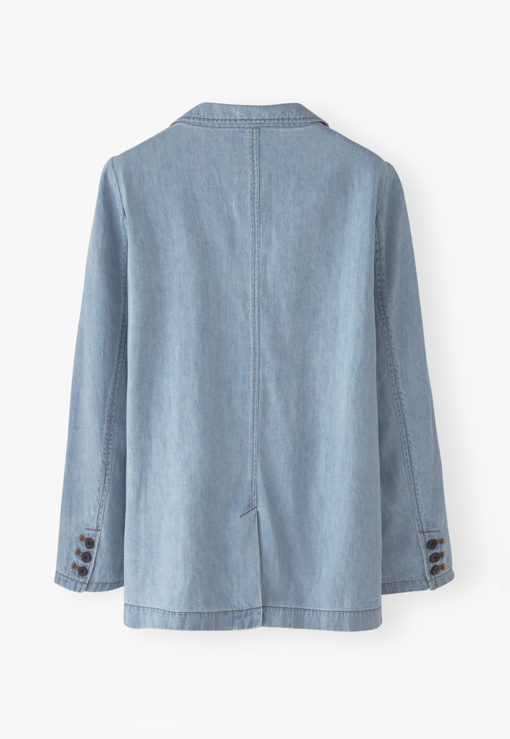 Relaxed blazer, Pale indigo, large