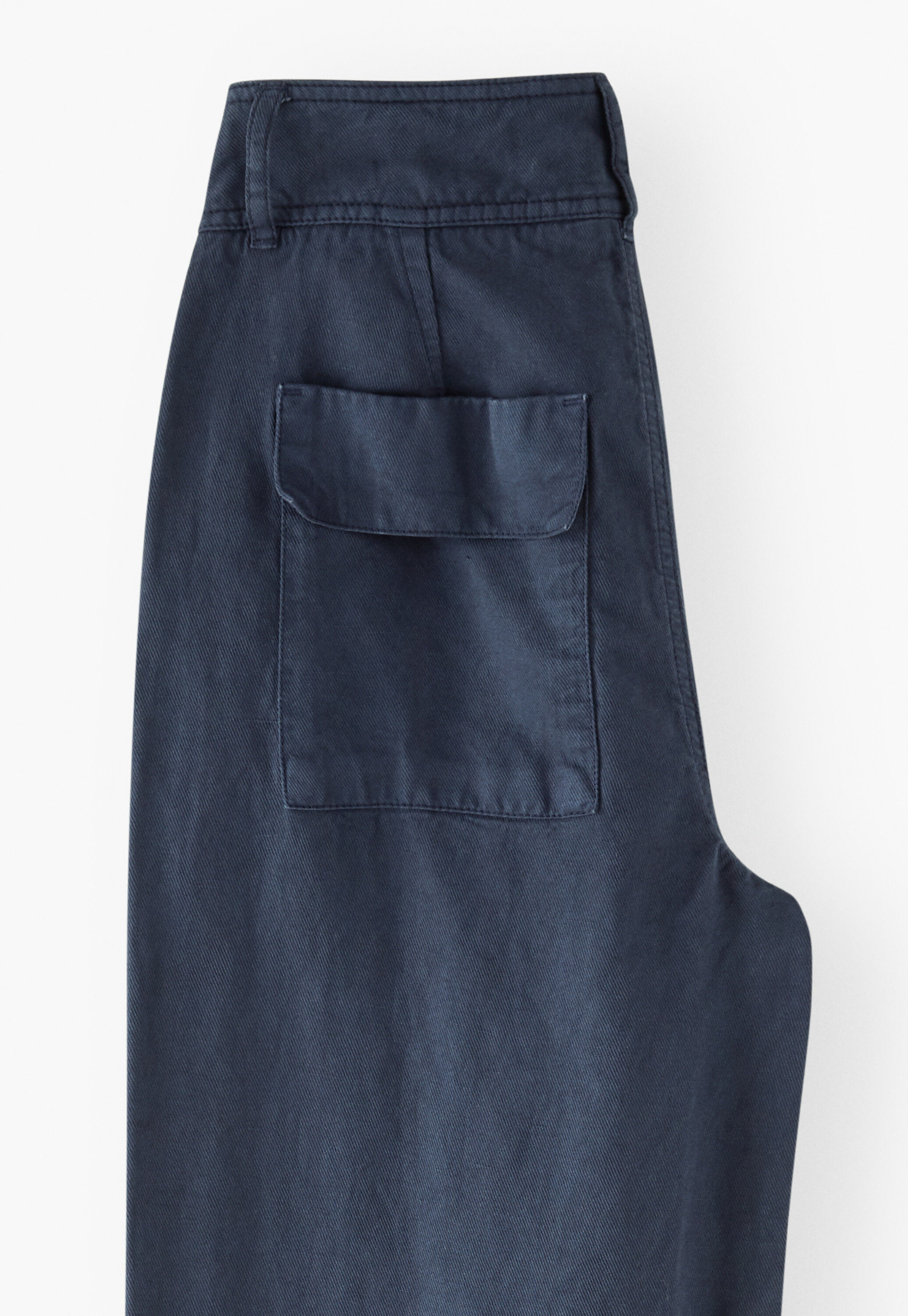 Wide-leg trousers, Indigo blue, large