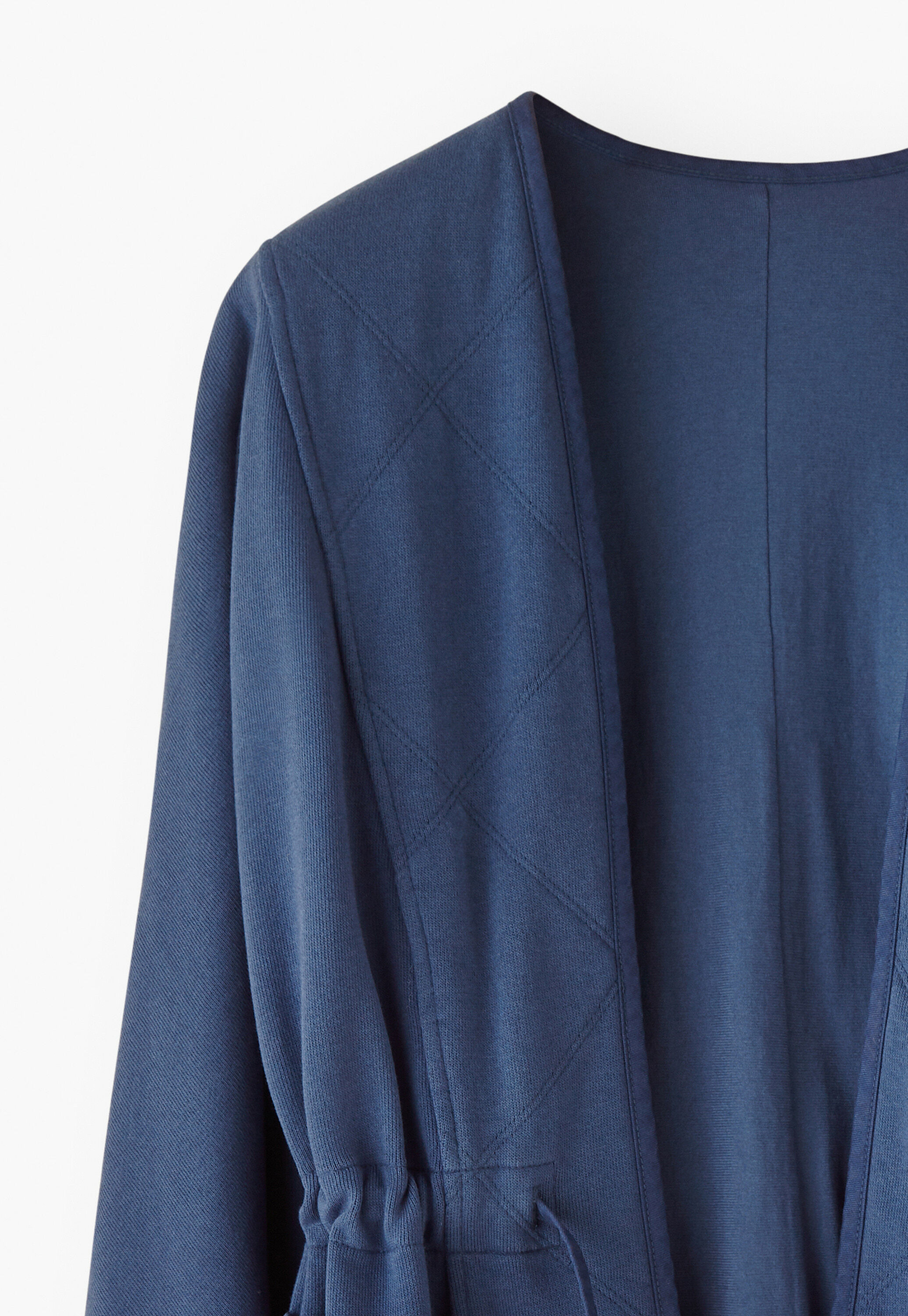 Jersey jacket, Blue indigo, large