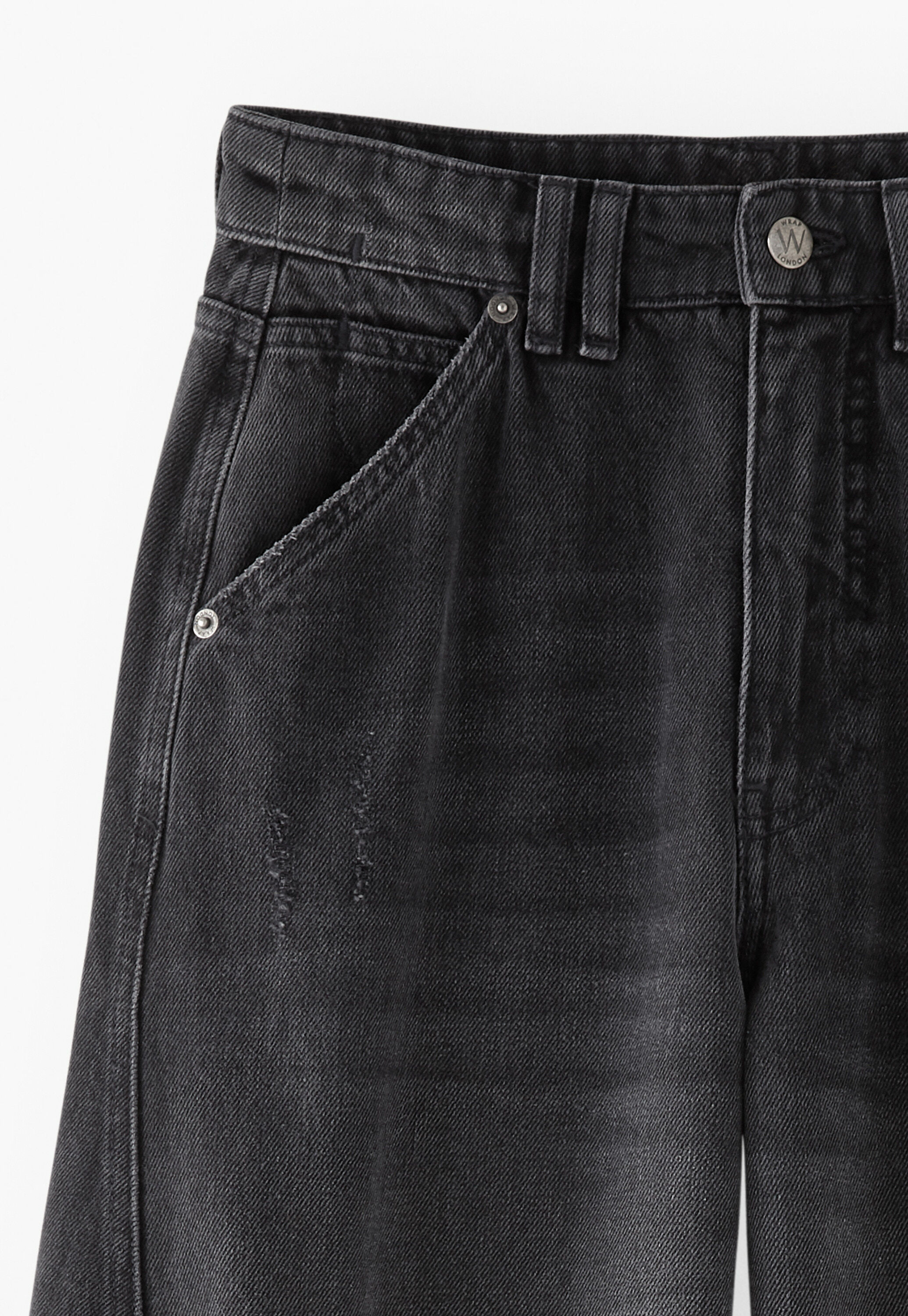 Seam-detailed jeans