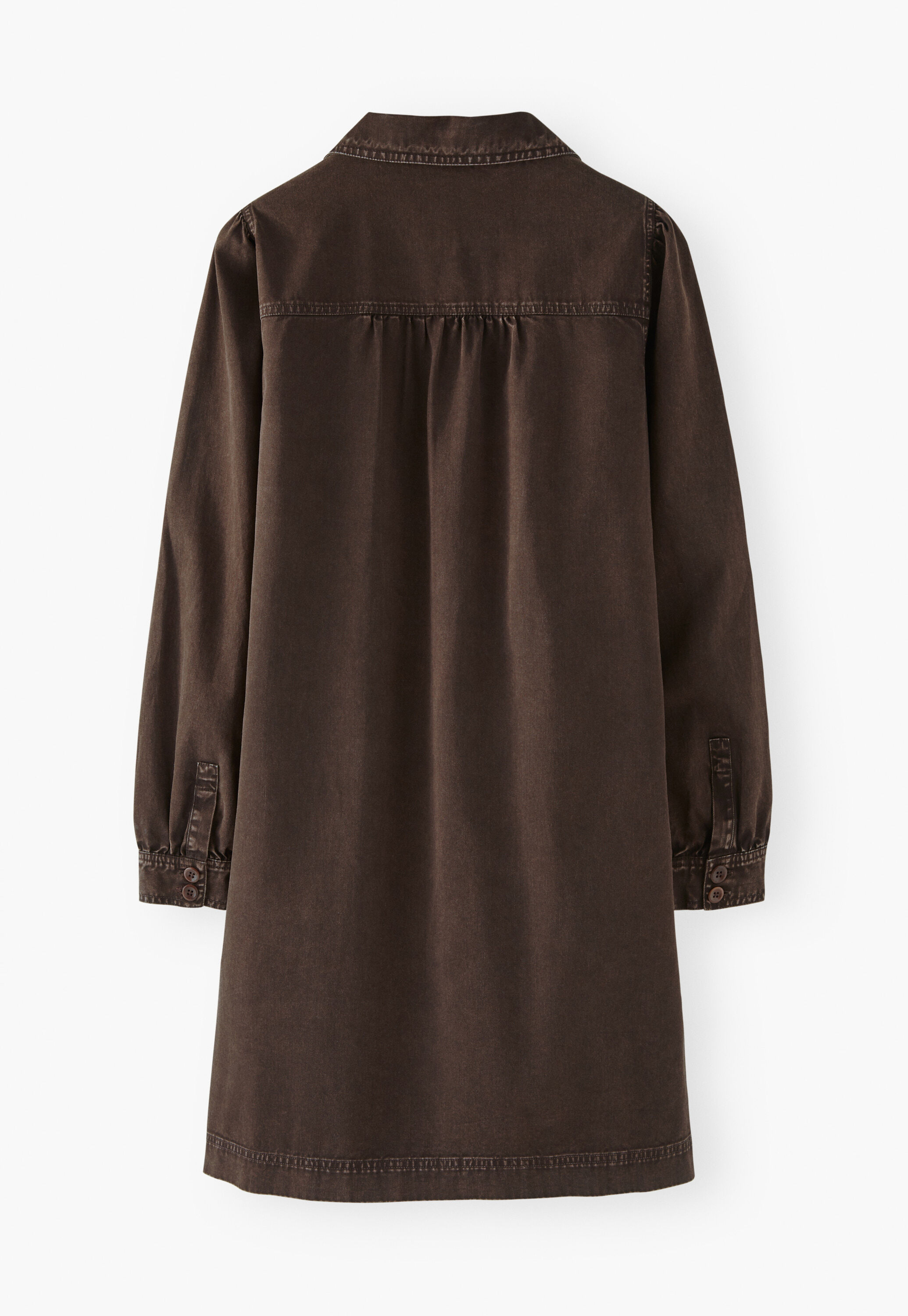 Garment-dyed dress
