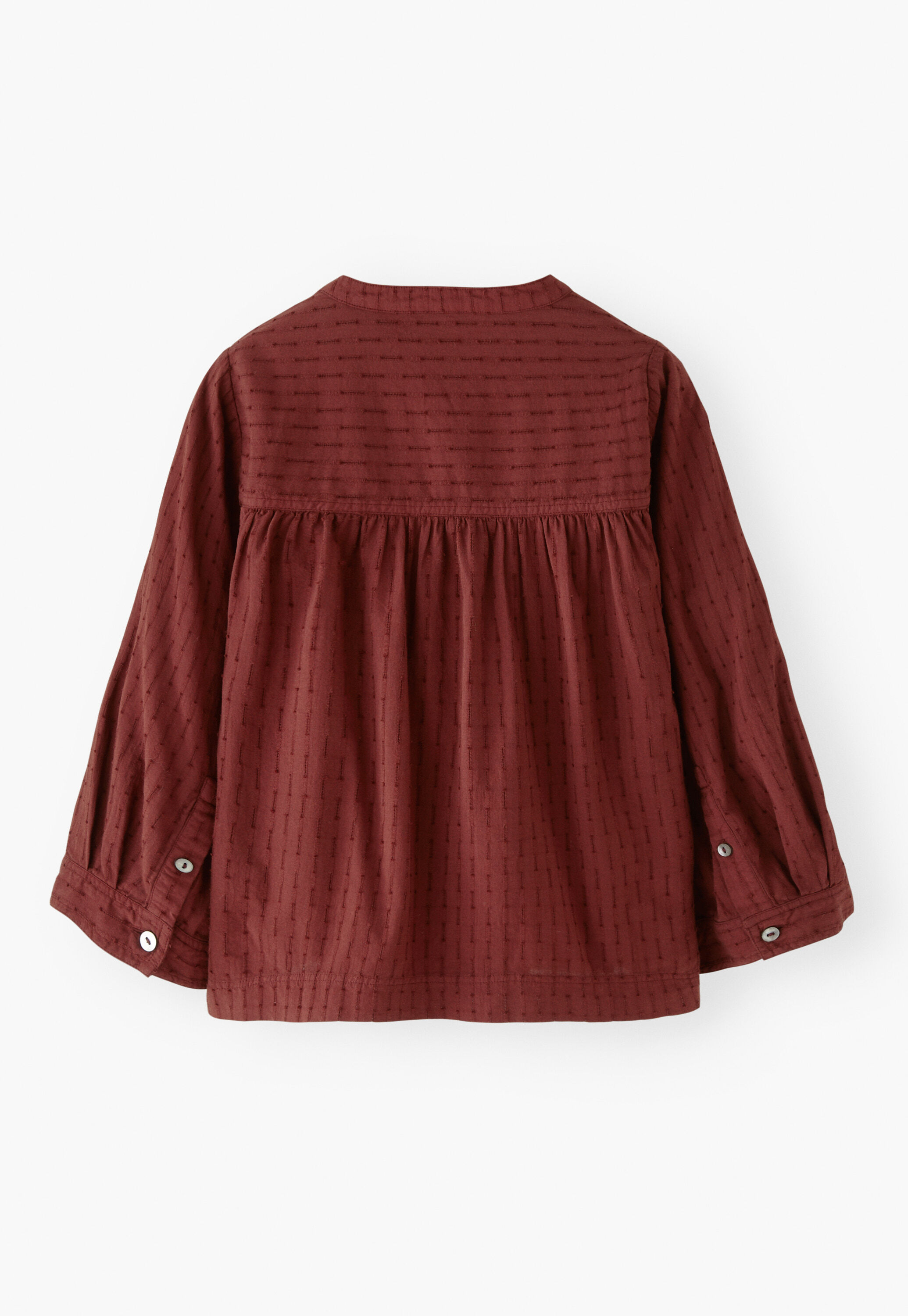 Notch-neck top