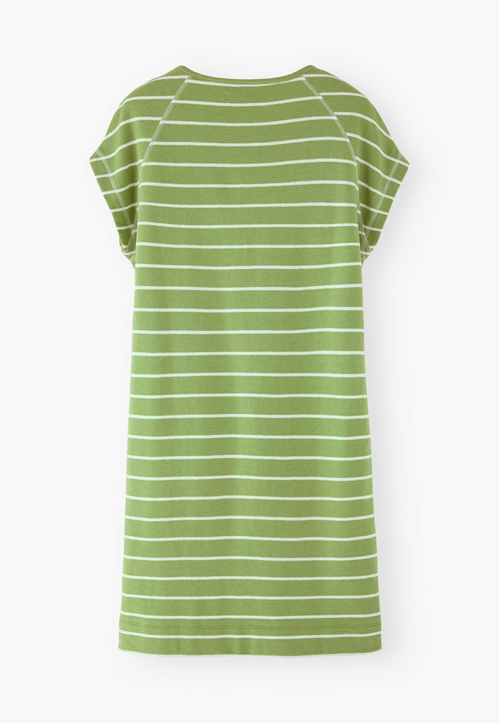 Striped jersey dress