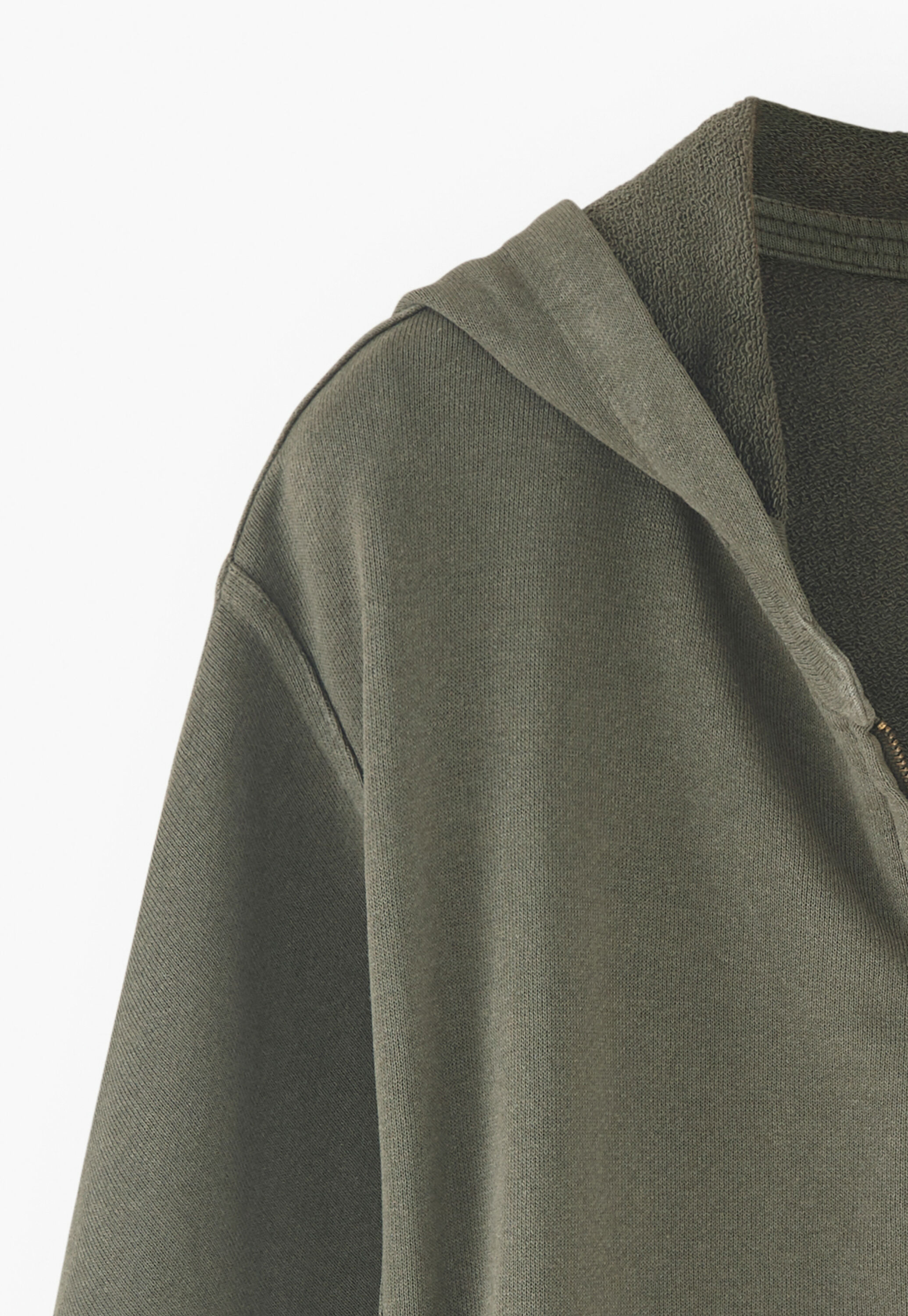 Zip-up hoodie