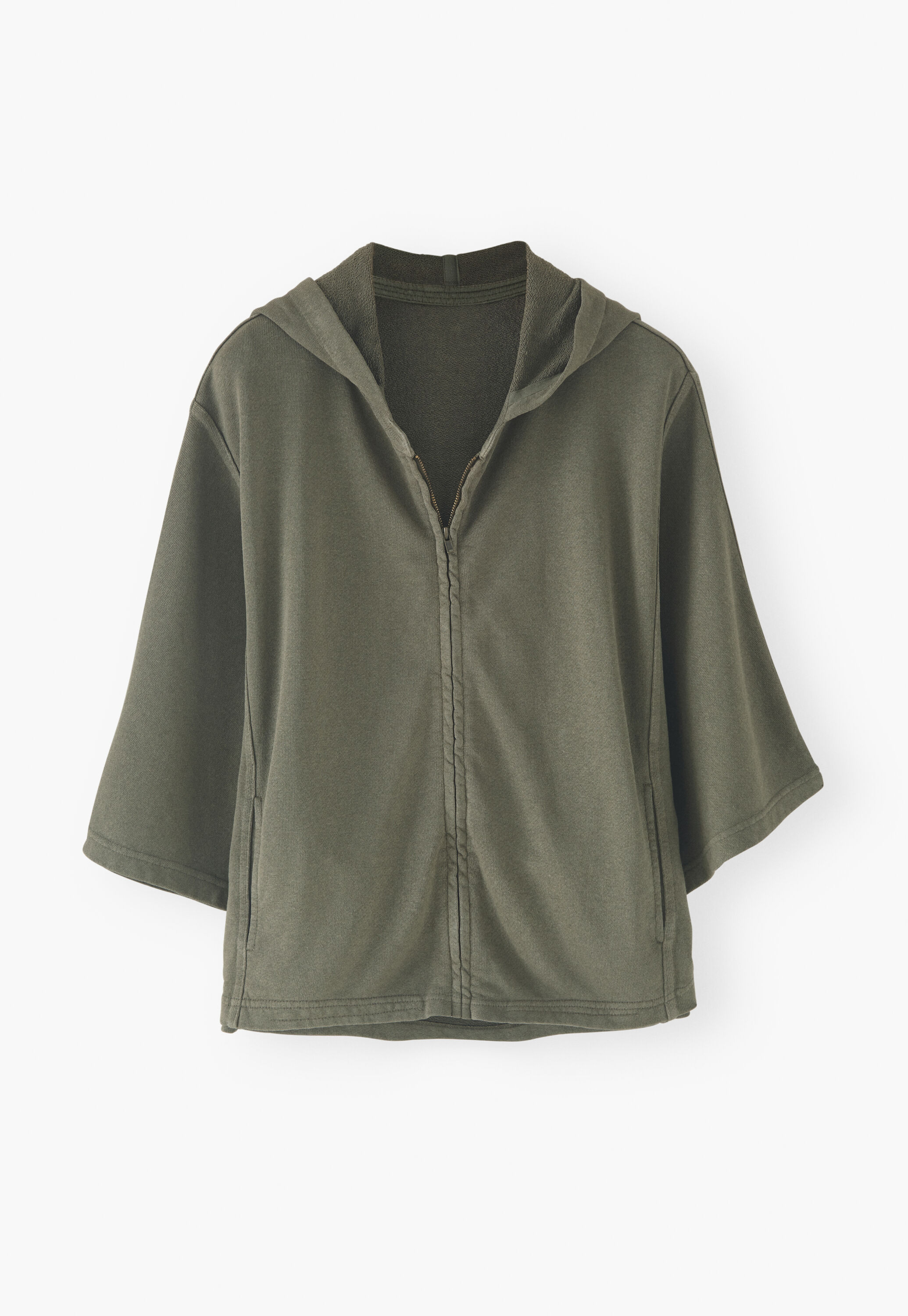 Zip-up hoodie