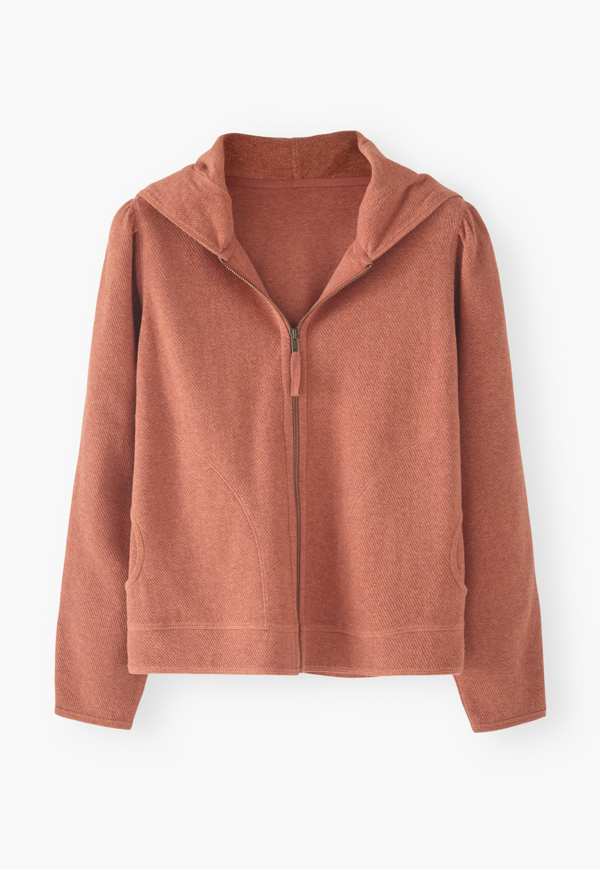 Zip-up hoodie
