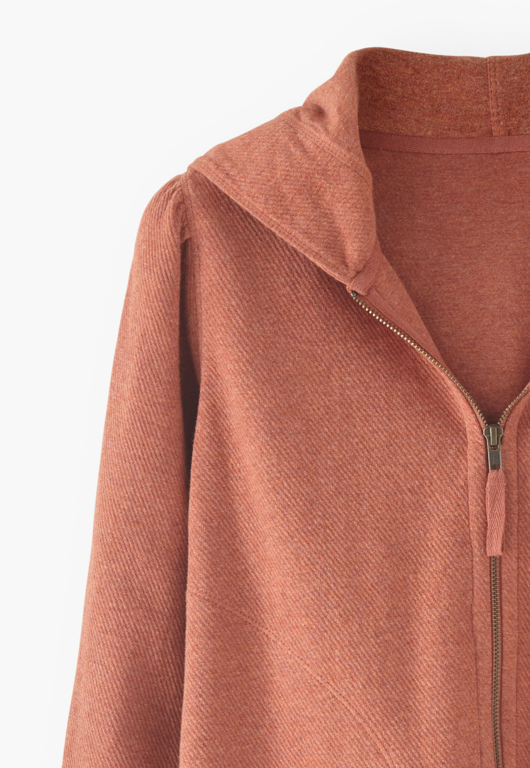 Zip-up hoodie