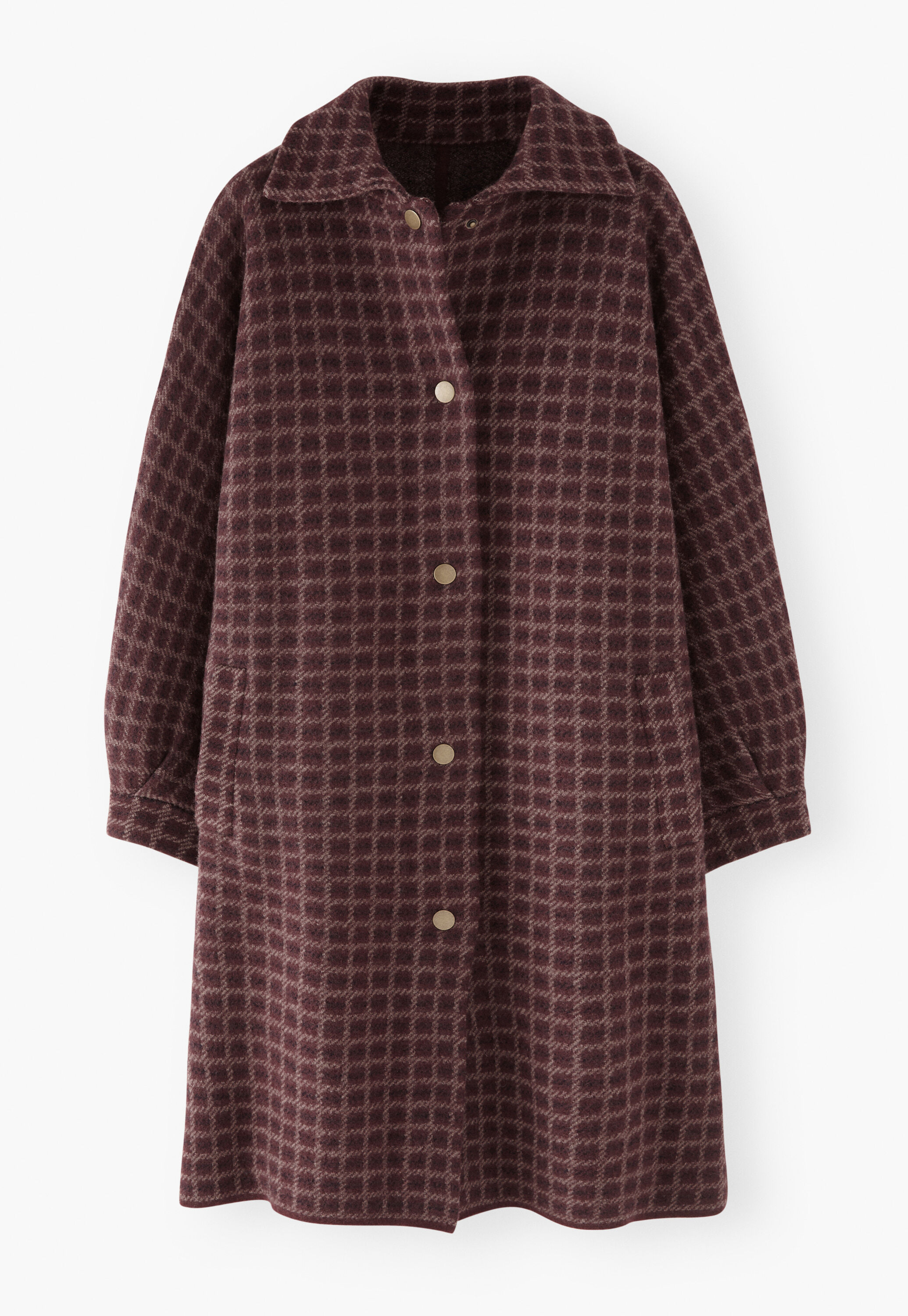 Checked jacket