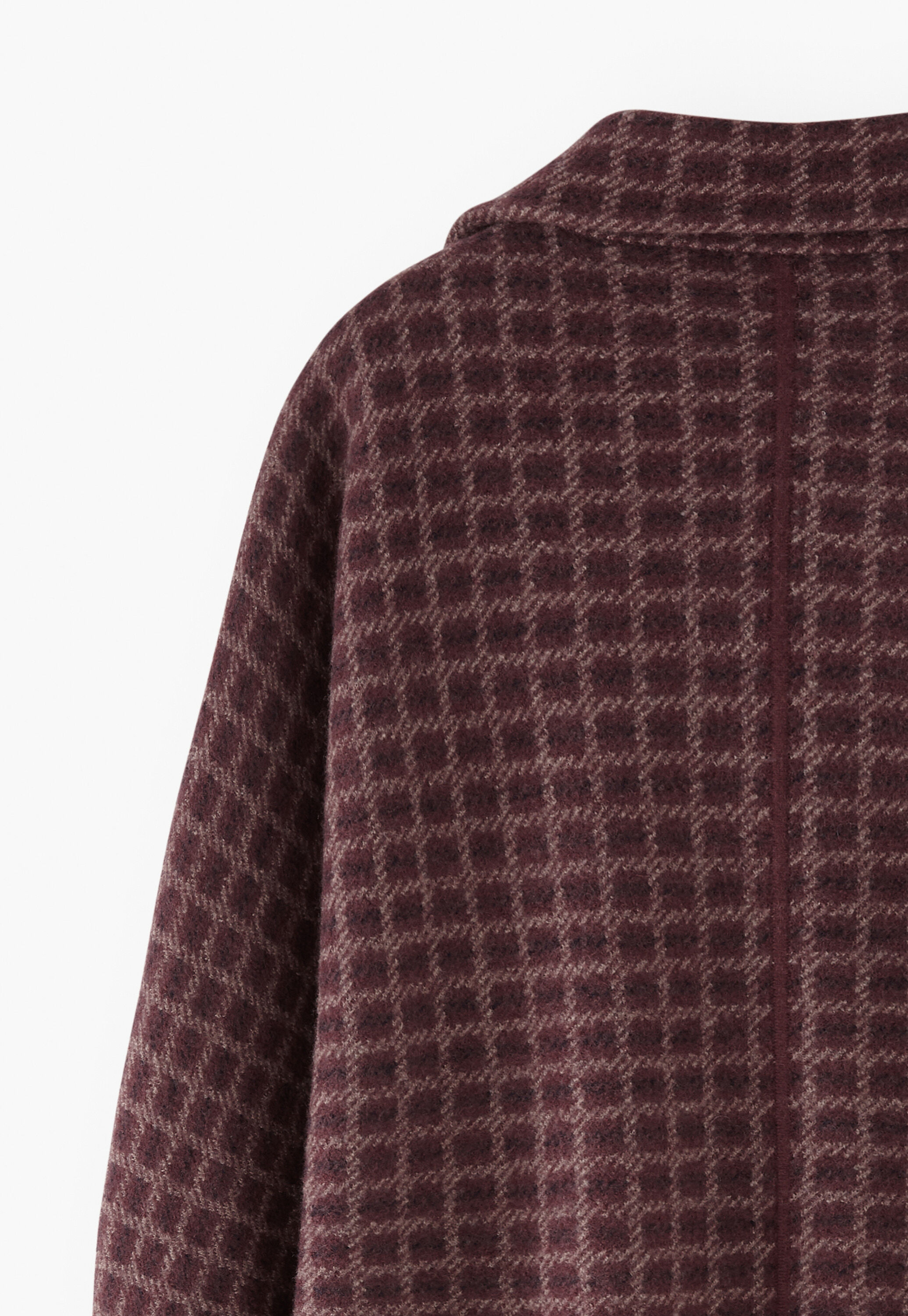Checked jacket